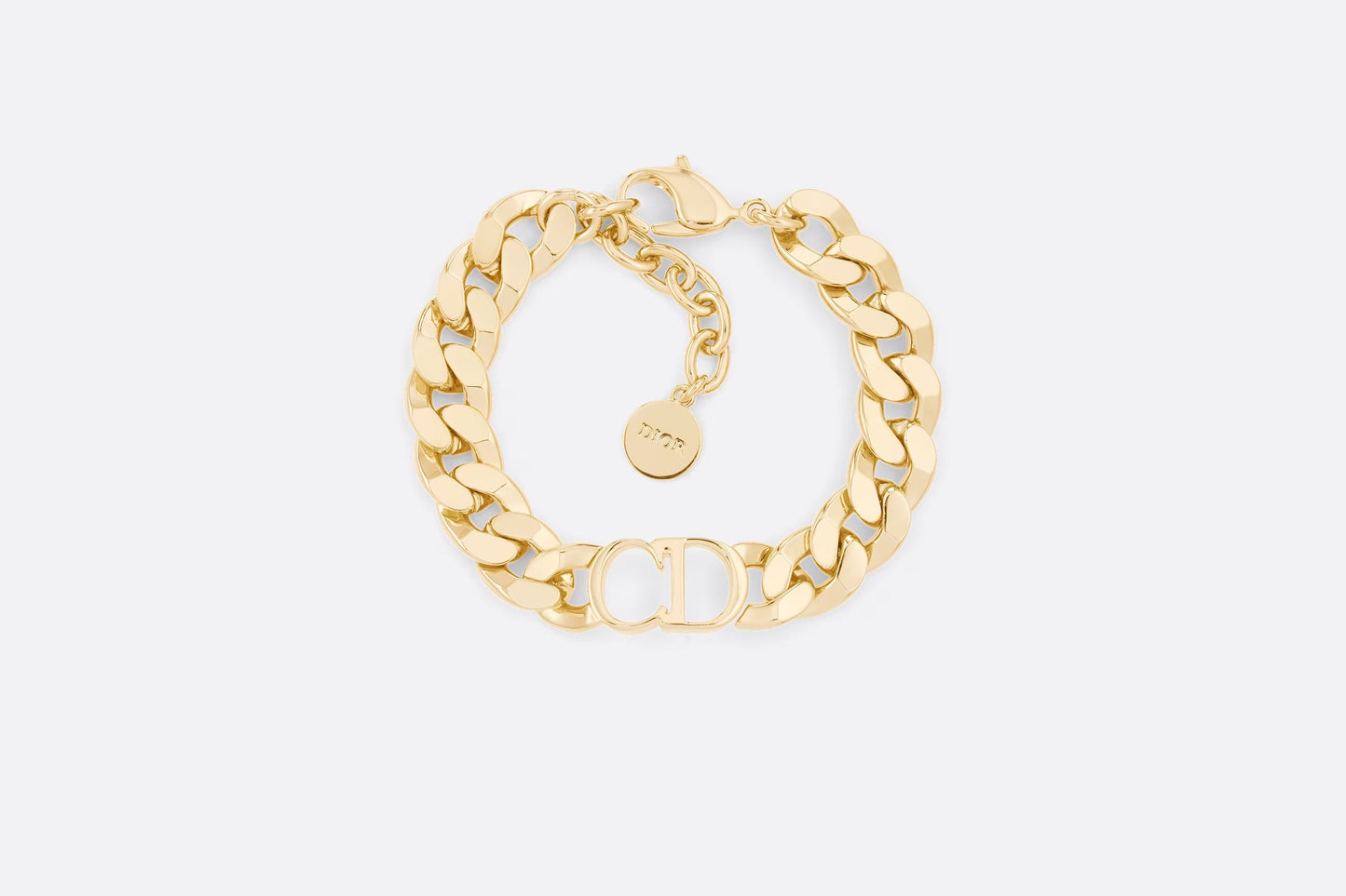 DIOR ÃTOILE CD LOGO CHAIN BRACELET
