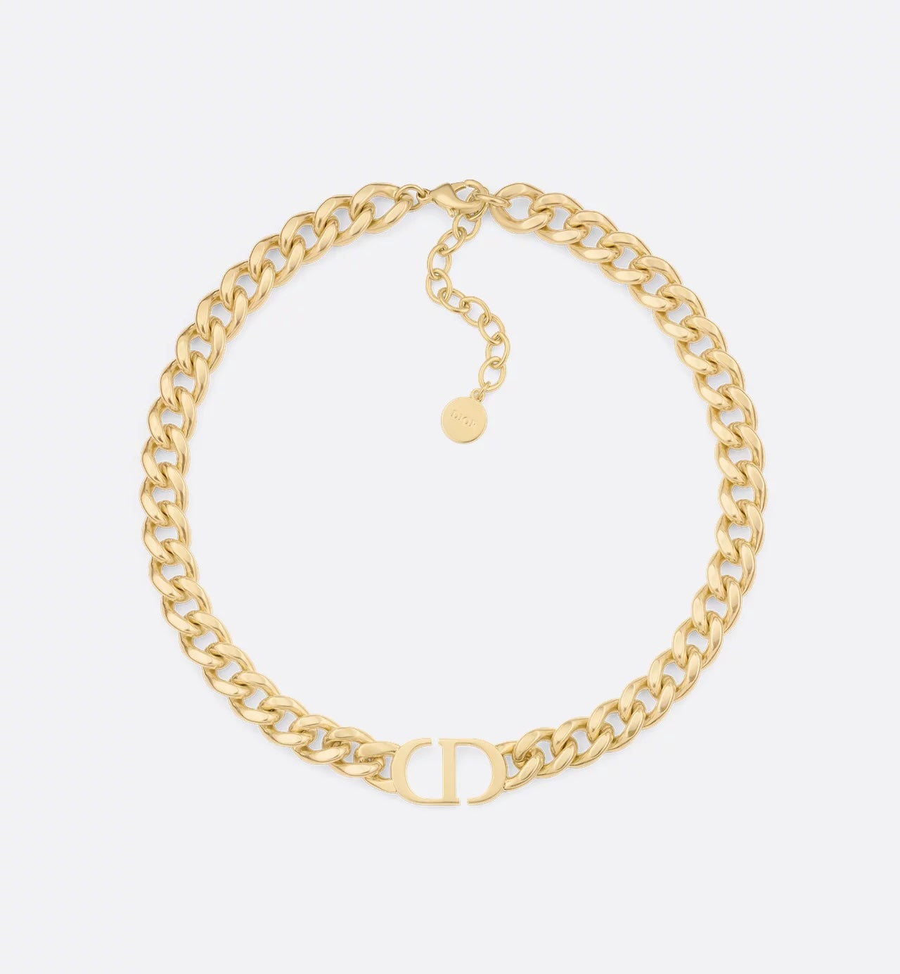 DIOR 30 MONTAIGNE CHAIN LINK NECKLACE