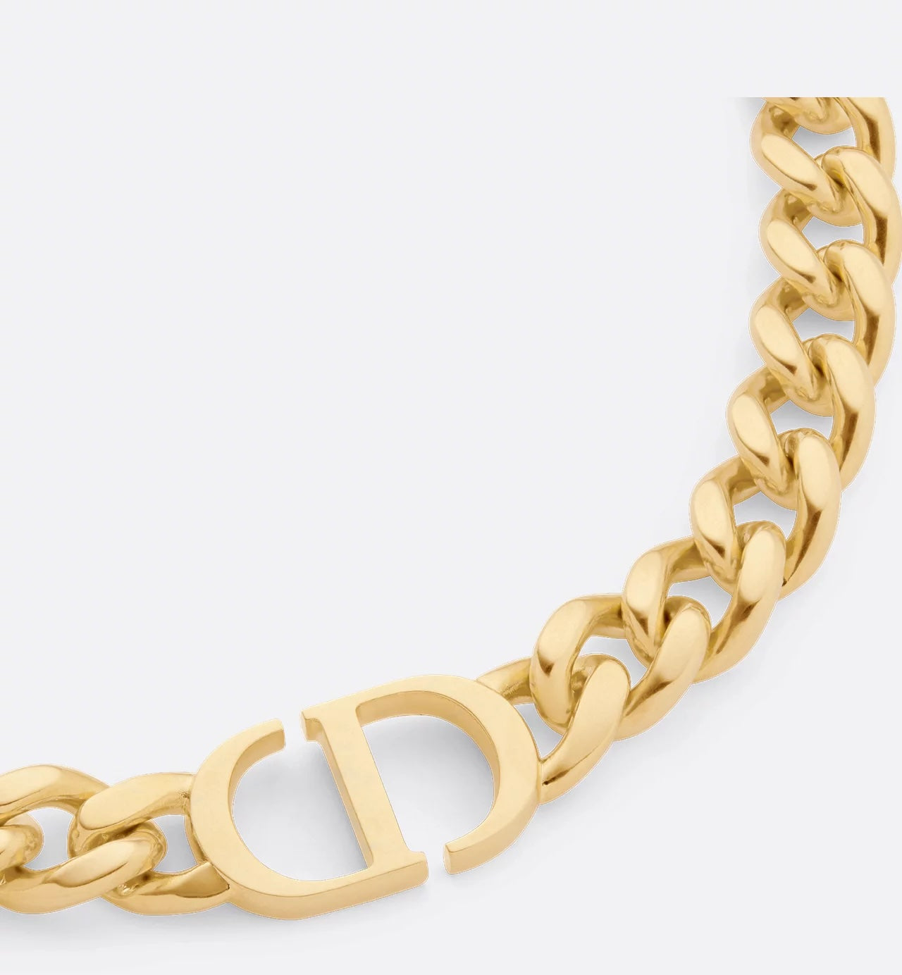 DIOR 30 MONTAIGNE CHAIN LINK NECKLACE