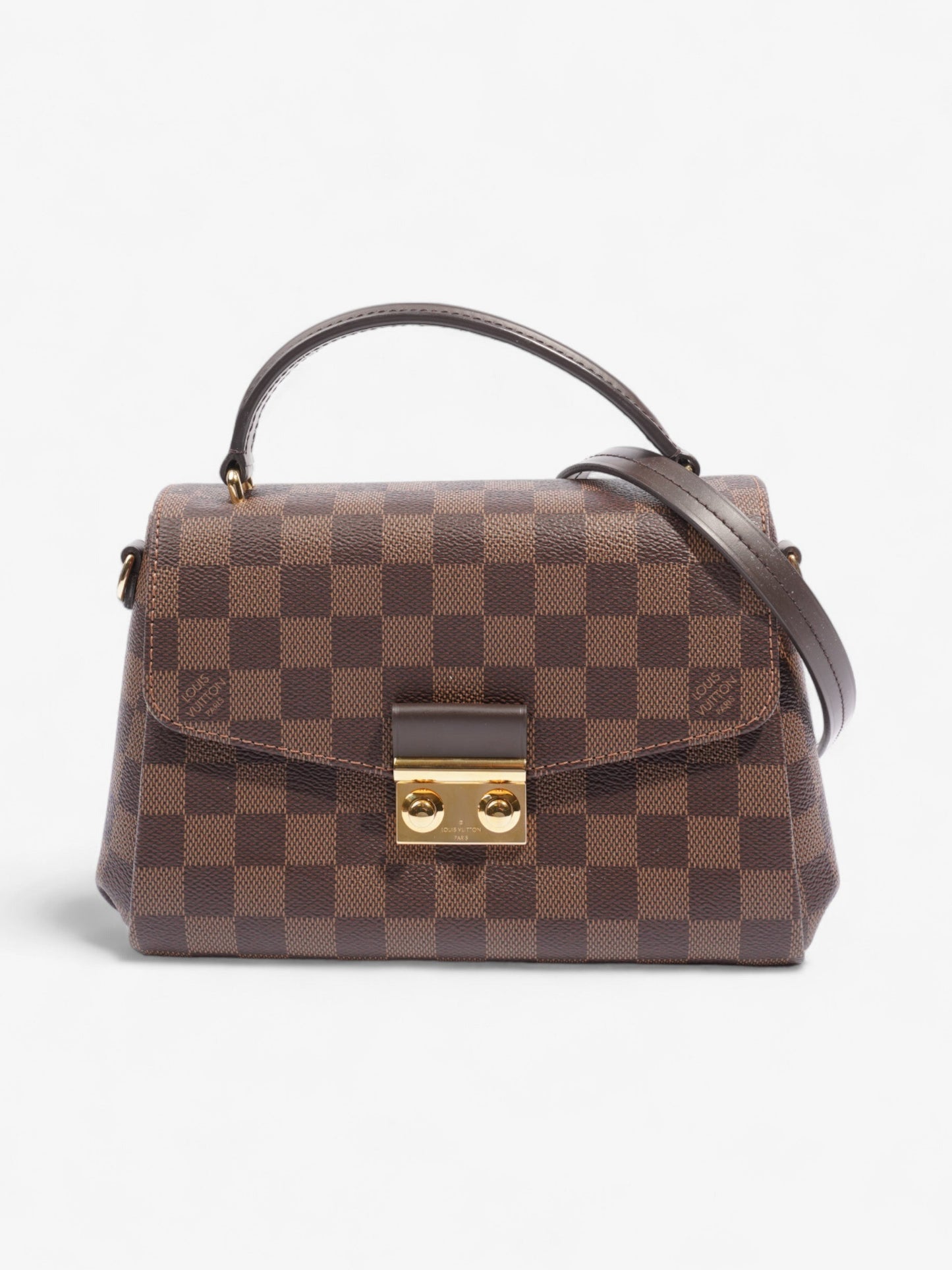 Louis Vuitton Croisette Damier Ebene Coated Canvas