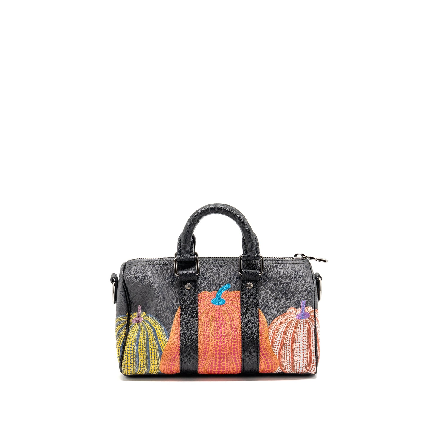 Louis Vuitton x Yayoi Kusama Keepall Bandouliere 25 Pumpkin Multicoloured Monogram Canvas