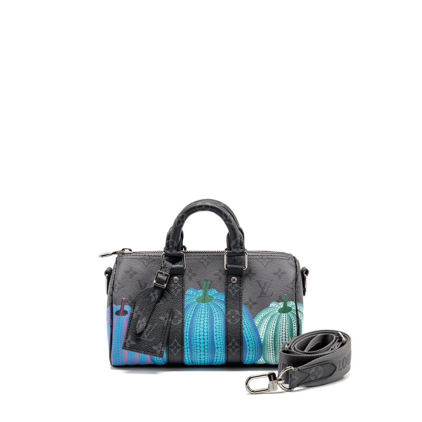 Louis Vuitton x Yayoi Kusama Keepall Bandouliere 25 Pumpkin Multicoloured Monogram Canvas