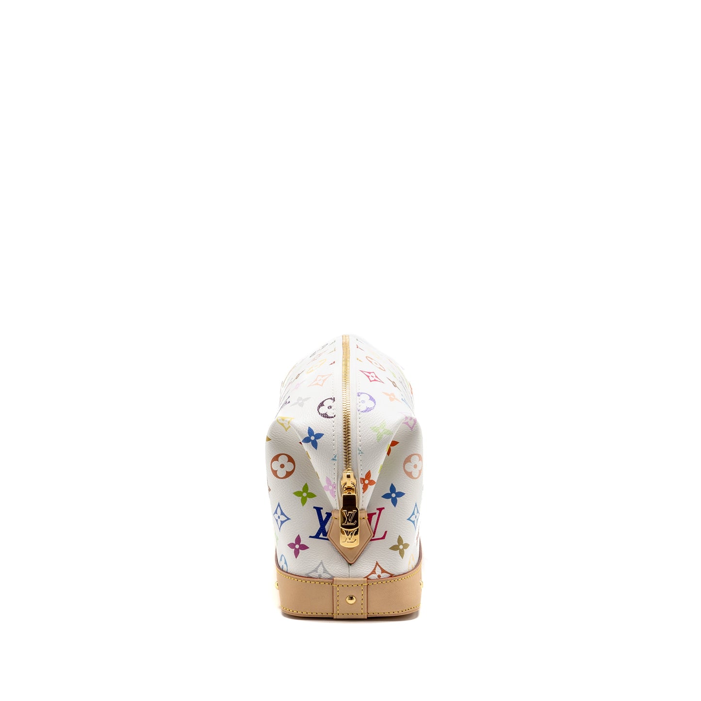 Louis Vuitton x Takashi Murakami Cosmetic Pouch Multicoloured Monogram Canvas White