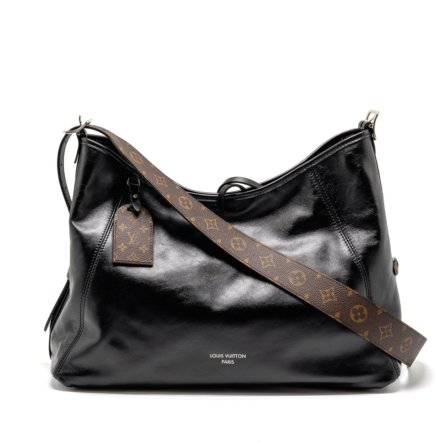 Louis Vuitton Carryall Vibe Lambskin/Monogram Canvas Black