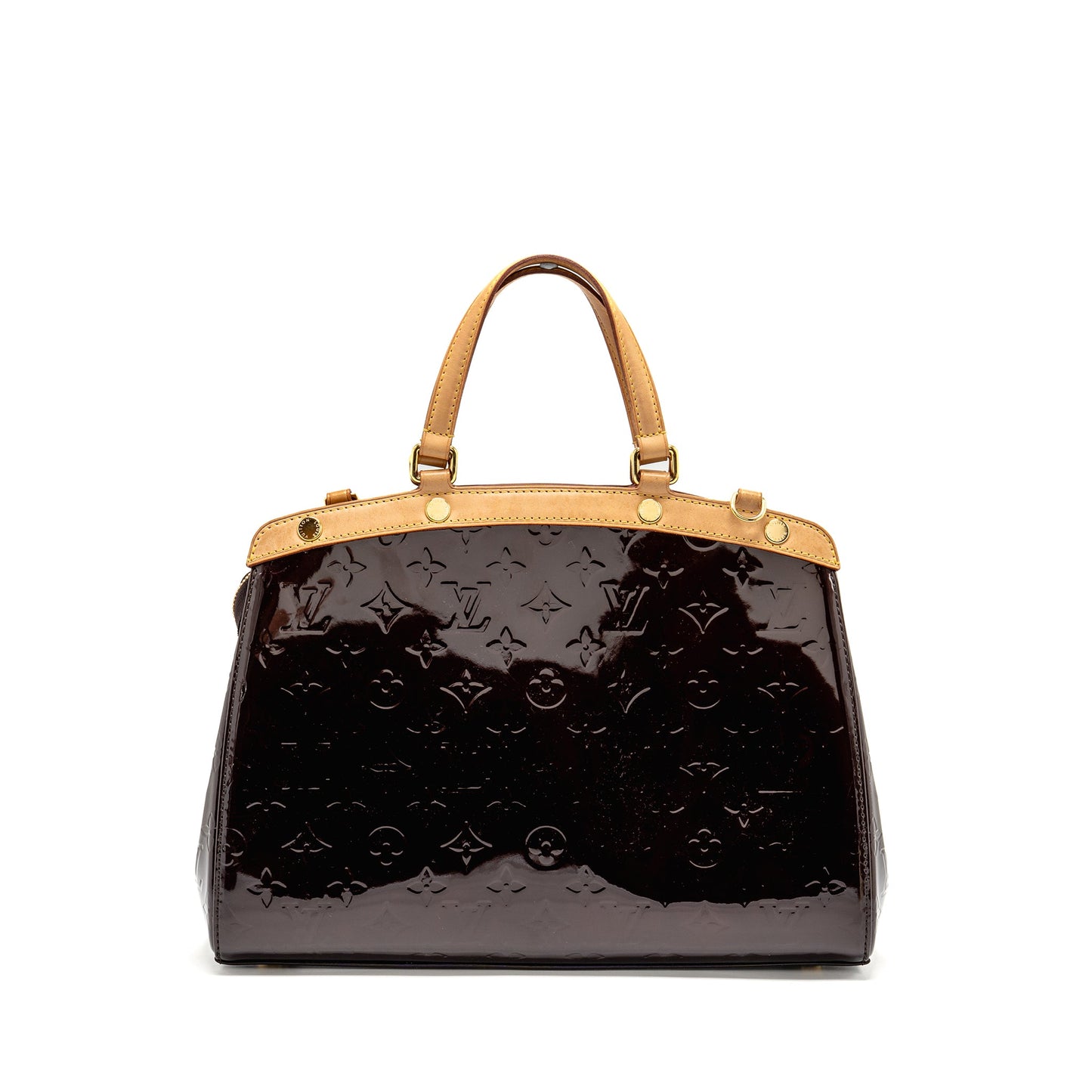 Louis Vuitton Vernis Brea Purse Monogram Patent Amarante