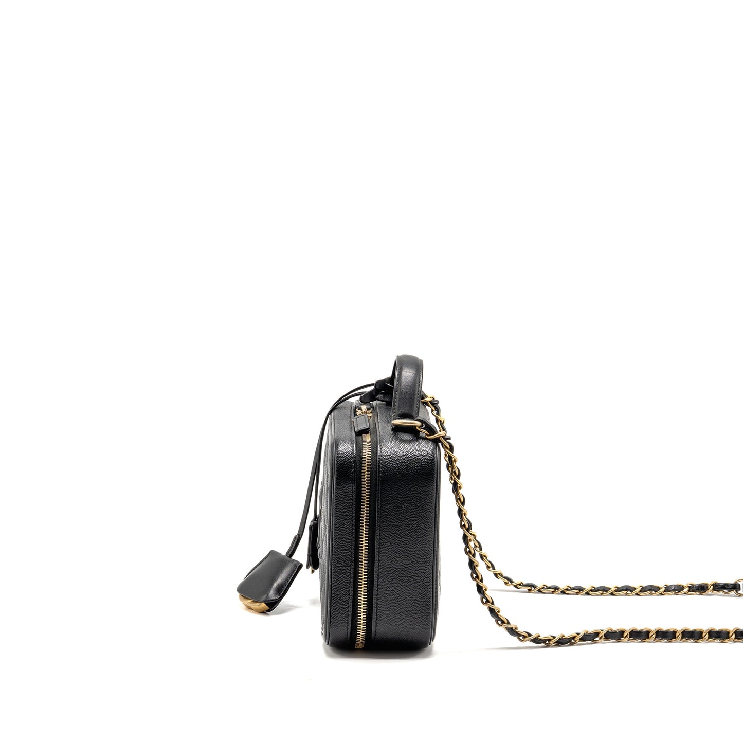 Chanel CC Filigree vanity caviar black GHW