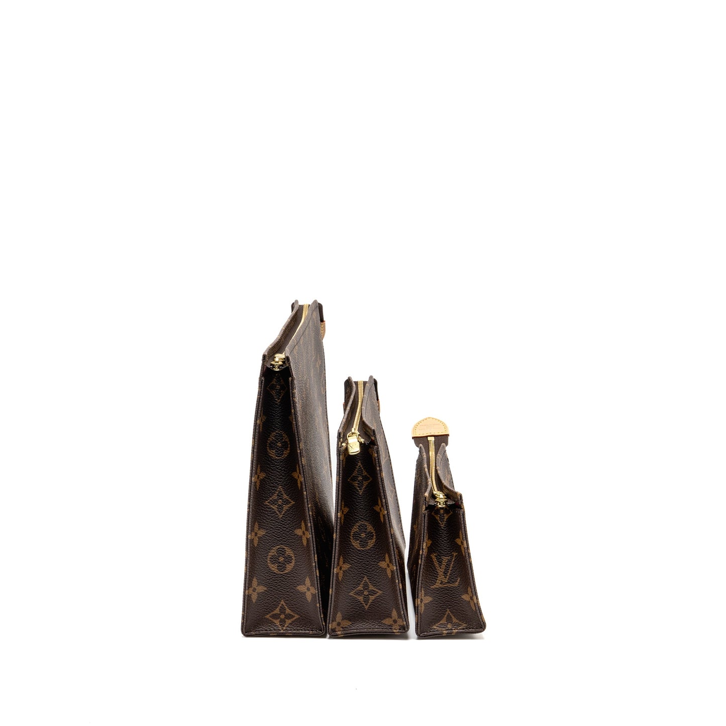 Louis Vuitton Trio Toilet Pouch Monogram Canvas