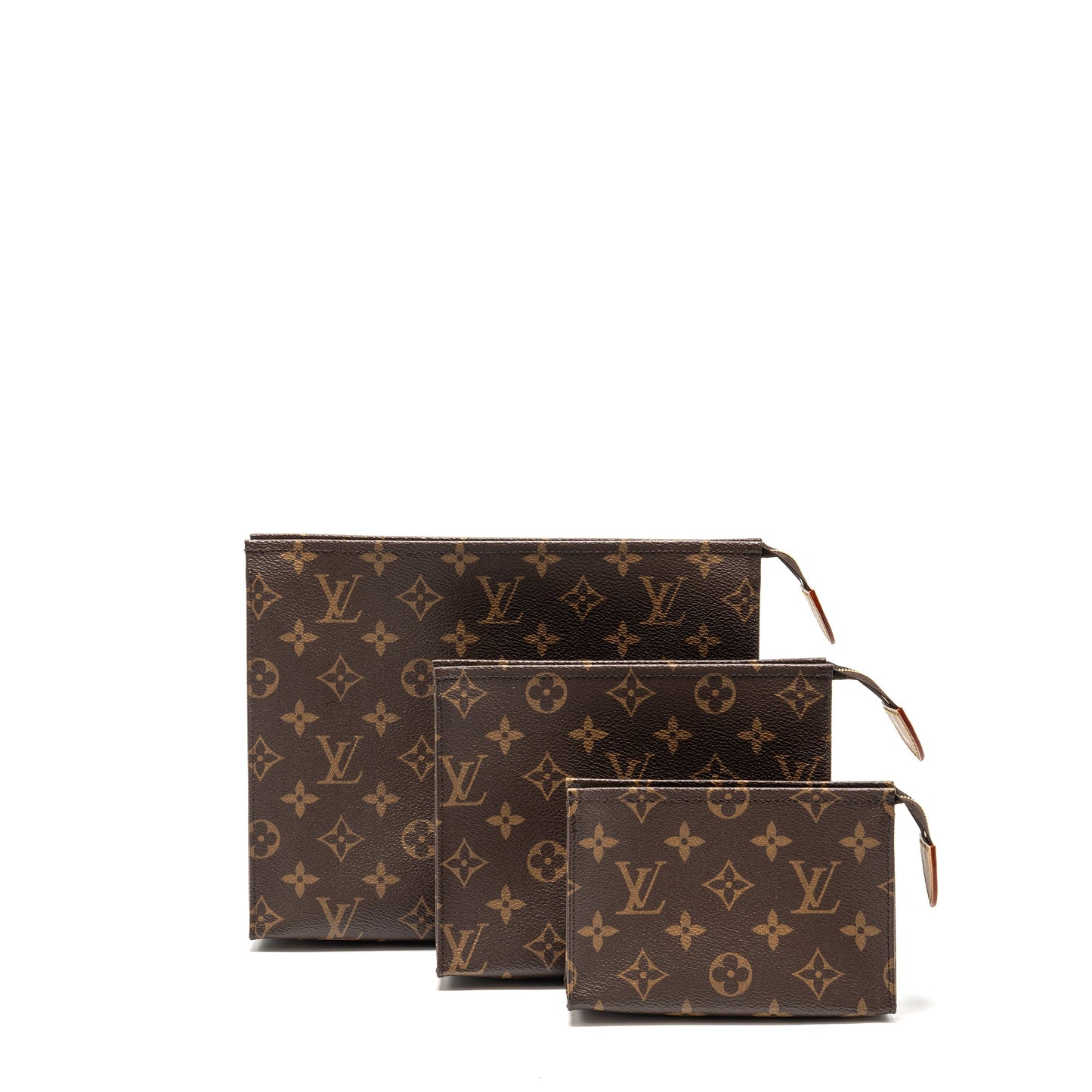 Louis Vuitton Trio Toilet Pouch Monogram Canvas