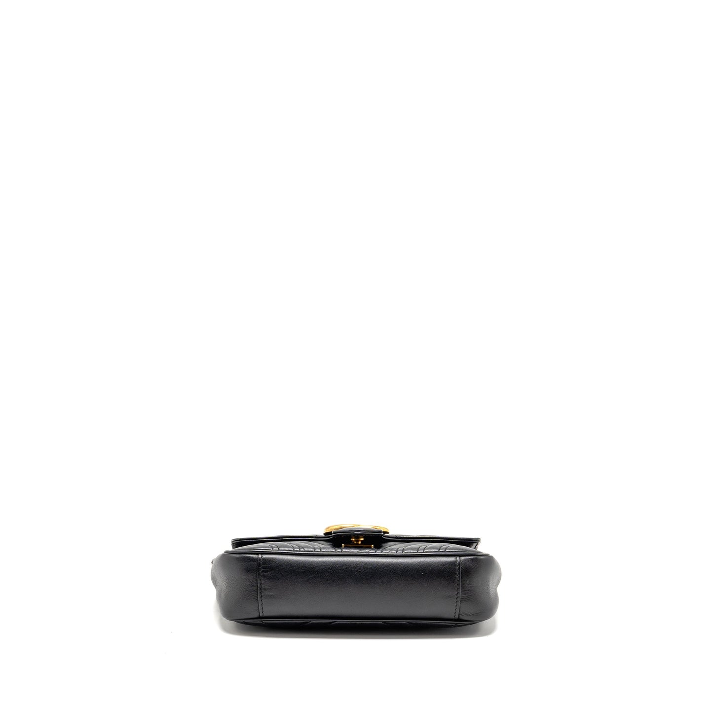 Gucci Small Marmont Mini Purse Calfskin Black
