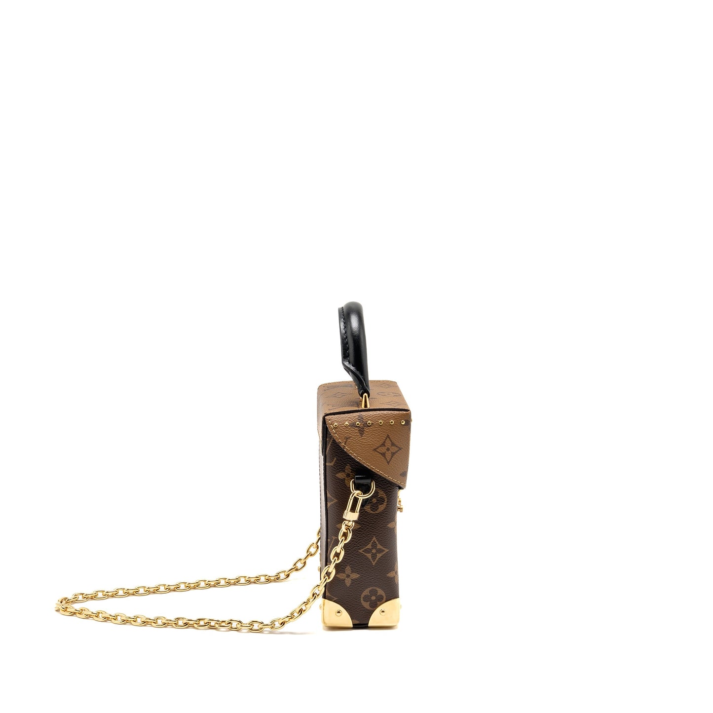 Louis Vuitton Top Handle Camera Box Monogram Reverse Canvas
