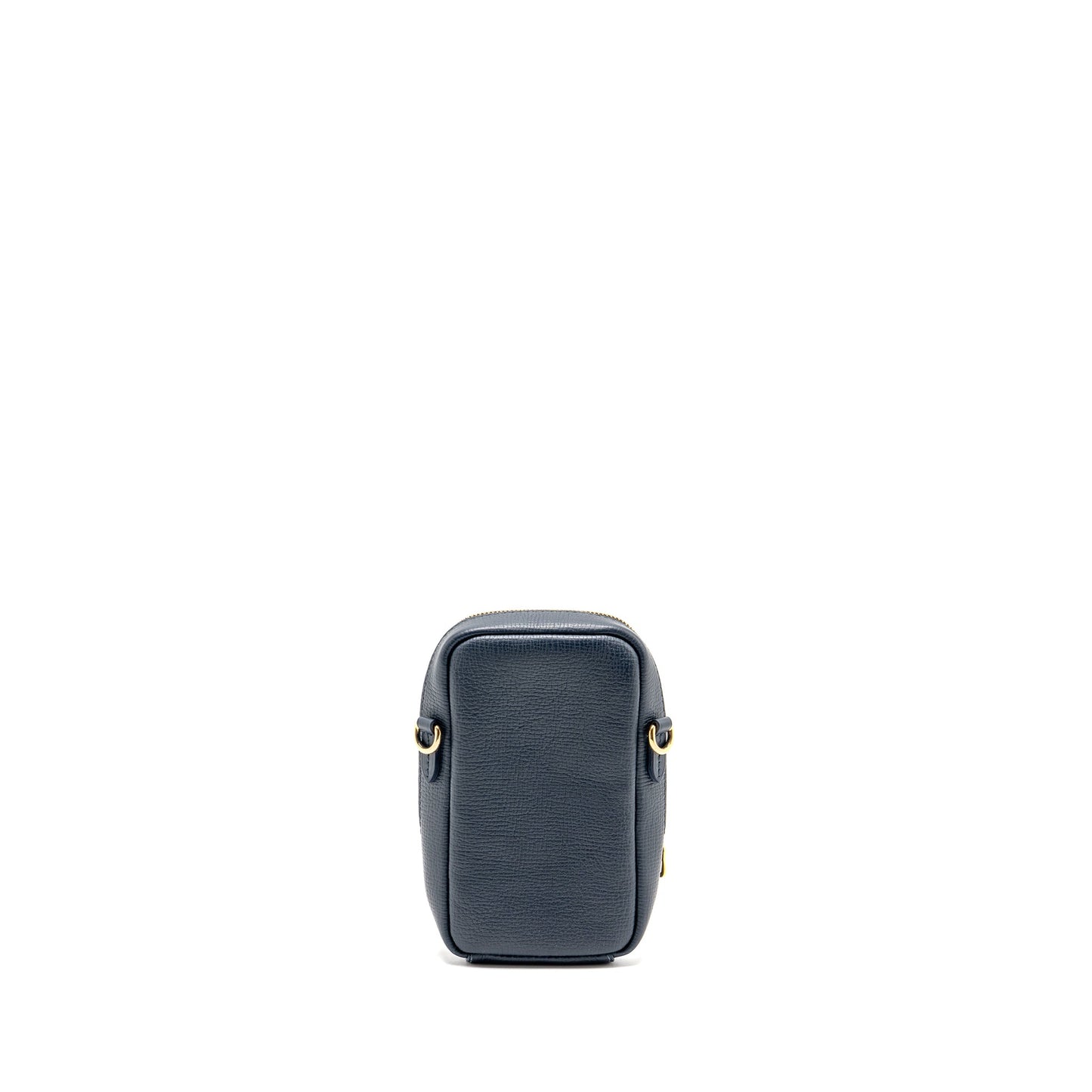 Louis Vuitton x Nigo Flat Double Phone Pouch Denim/Calfskin Blue