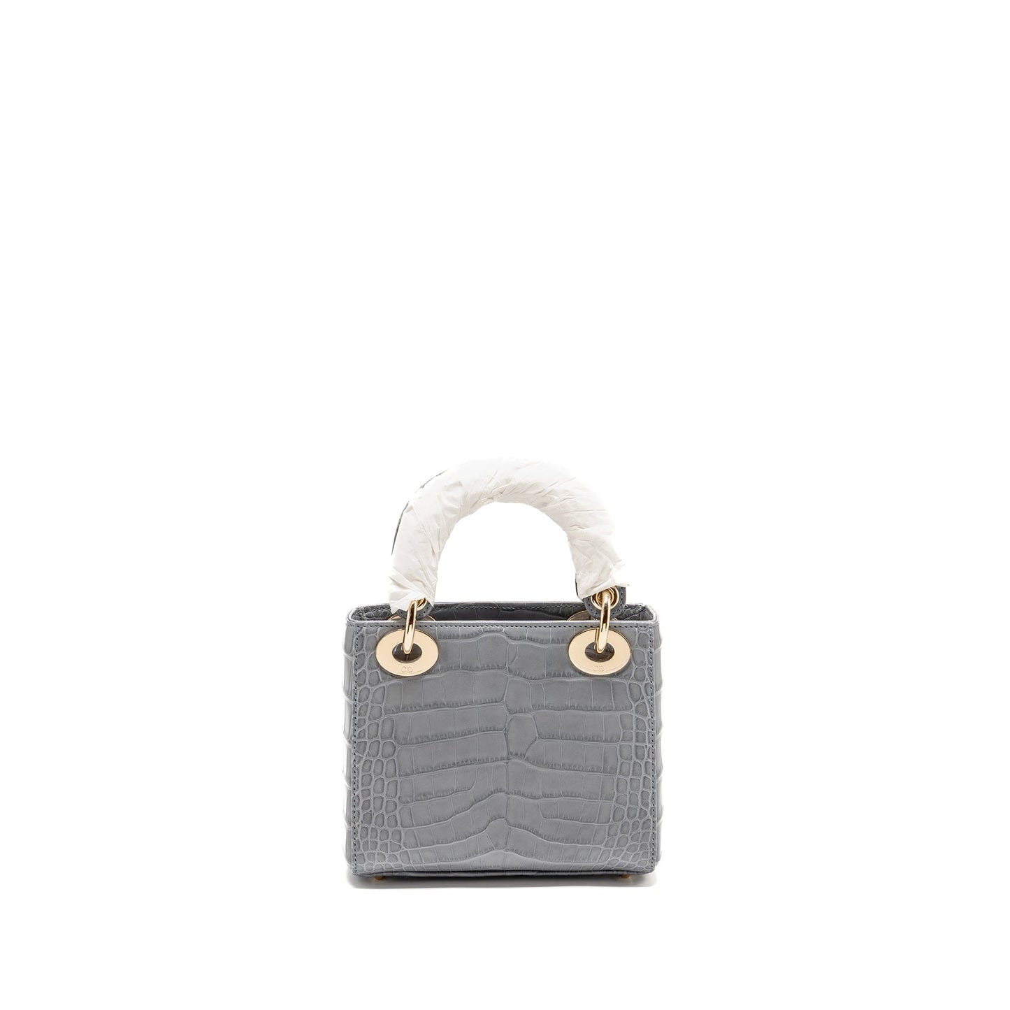 Dior Mini Lady Dior alligator mississippiensis grey