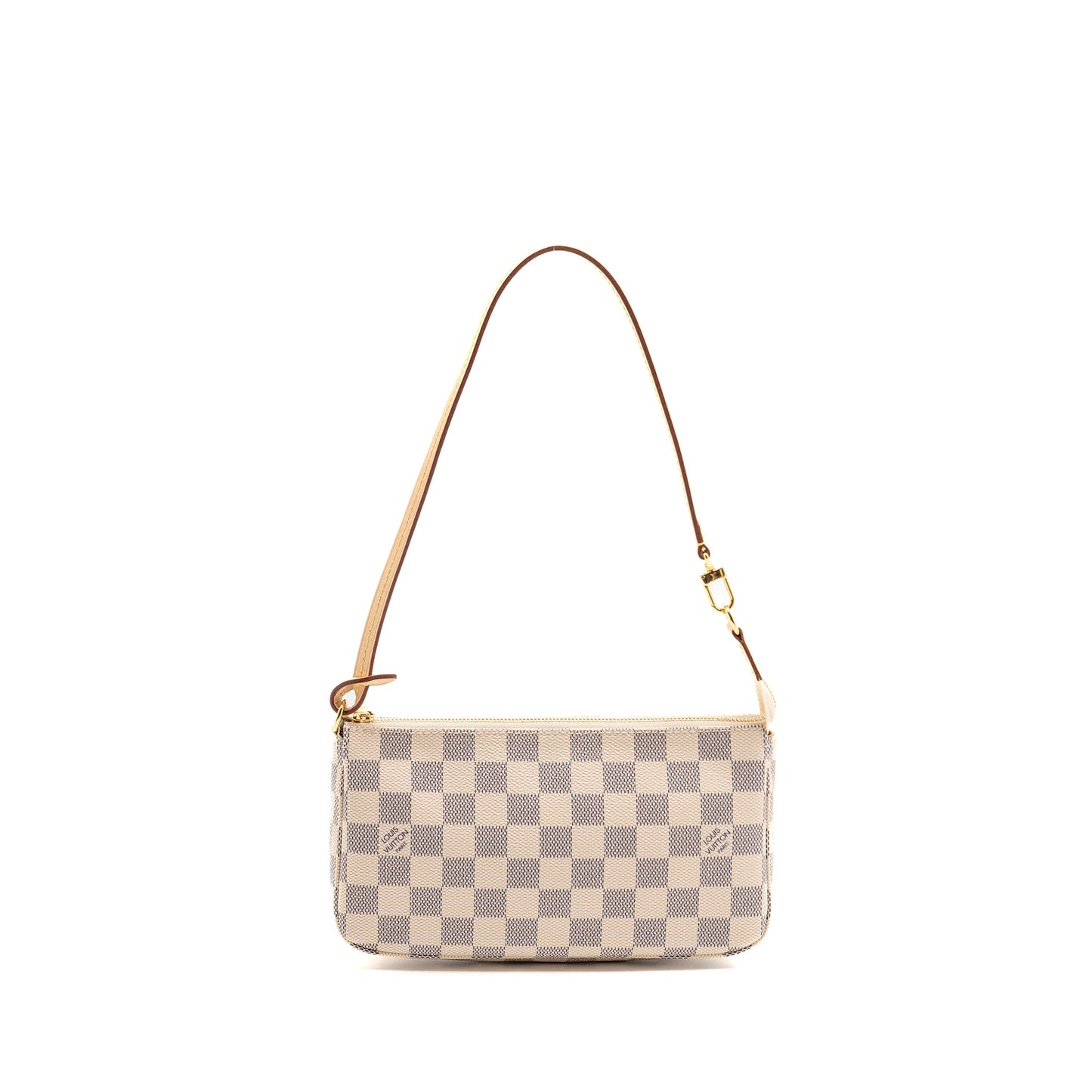 Louis Vuitton Pochette Accessories Damier Azur Canvas