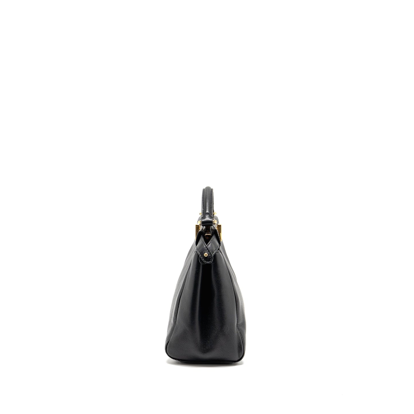 Fendi Mini Peekaboo Lambskin BLACK