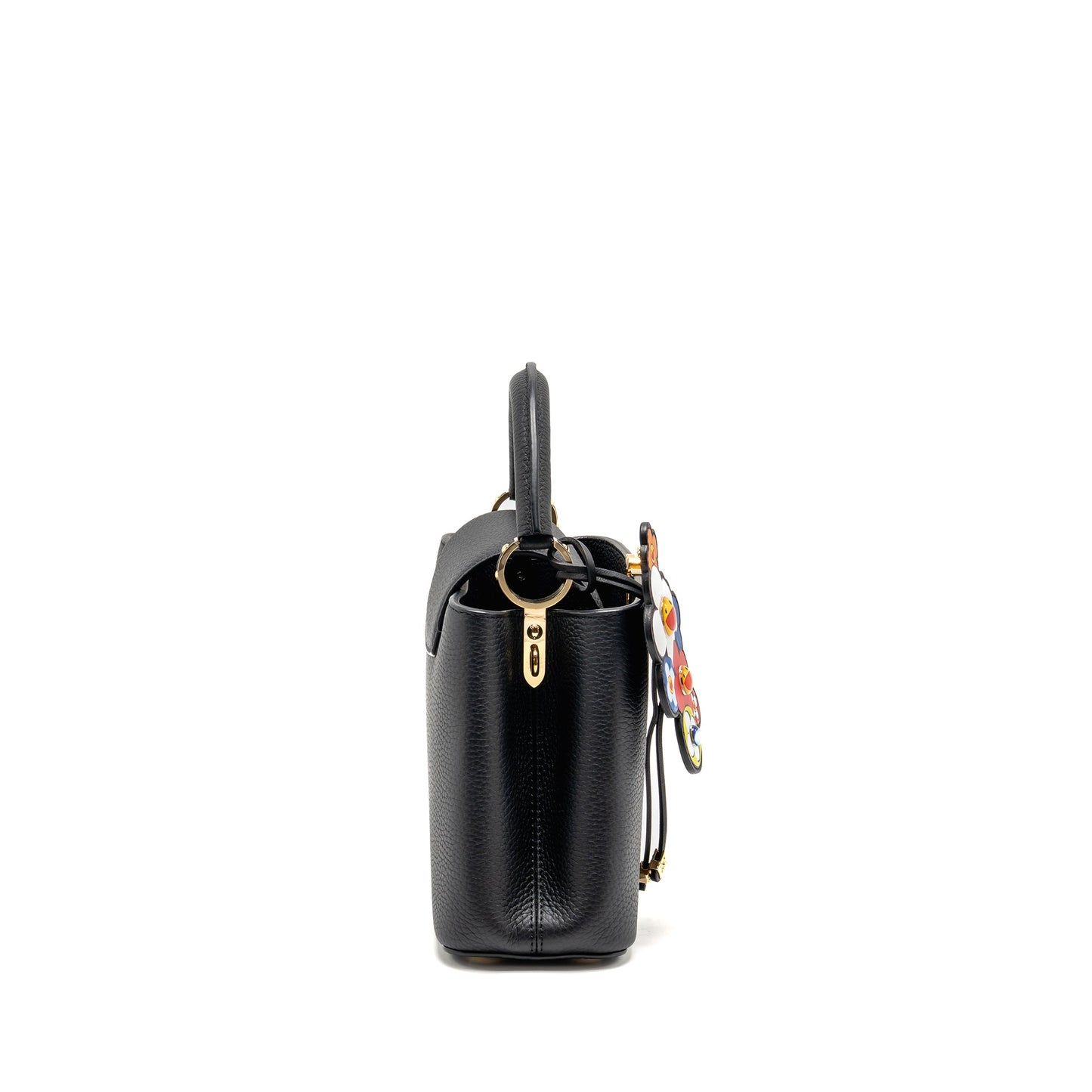 Louis Vuitton Murakami Limited Edition Capucines Taurillon Leather Black