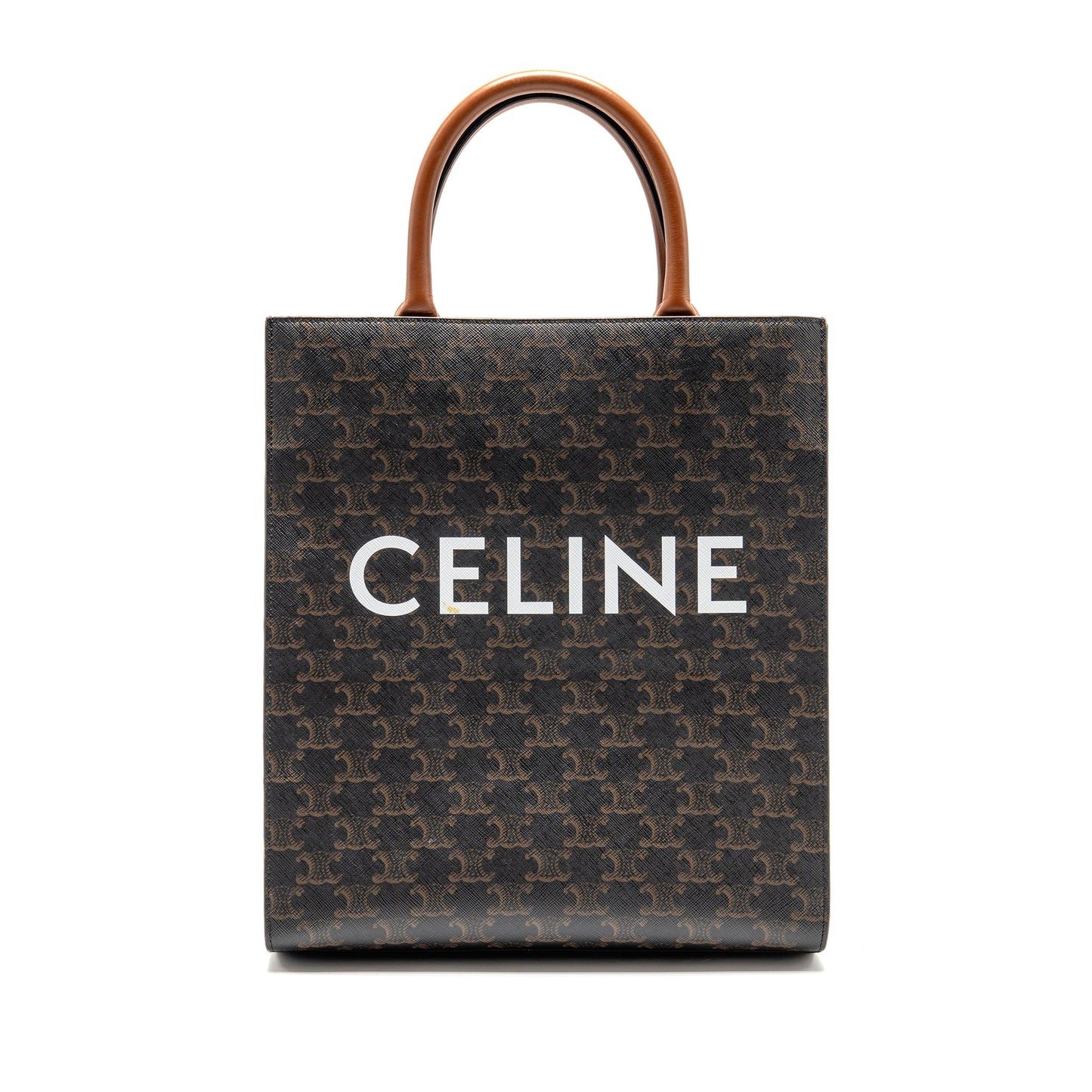 CELINE Vertical Cabas Triomphe Canvas