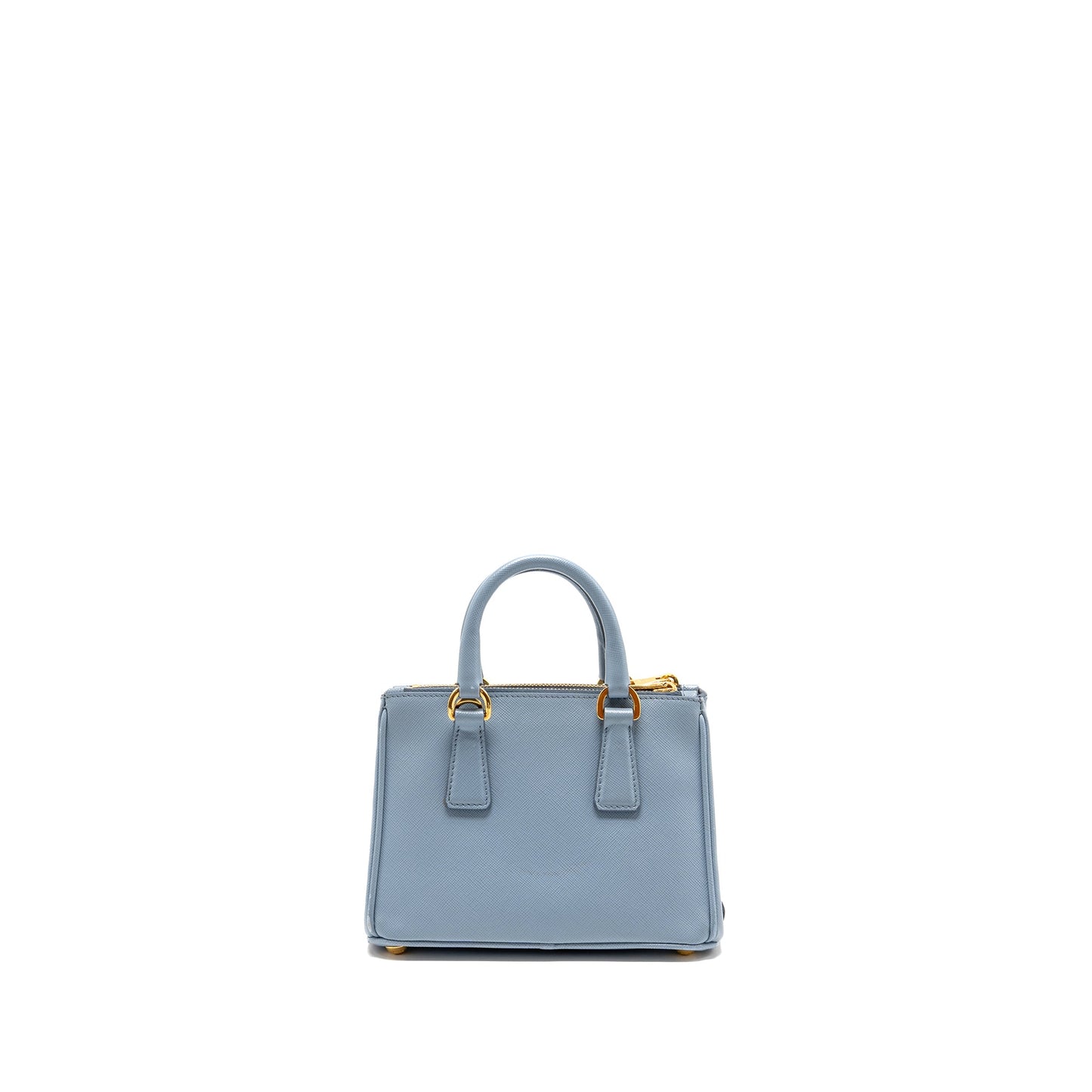 Parada Galleria Saffiano Mini Tote Purse leather light blue