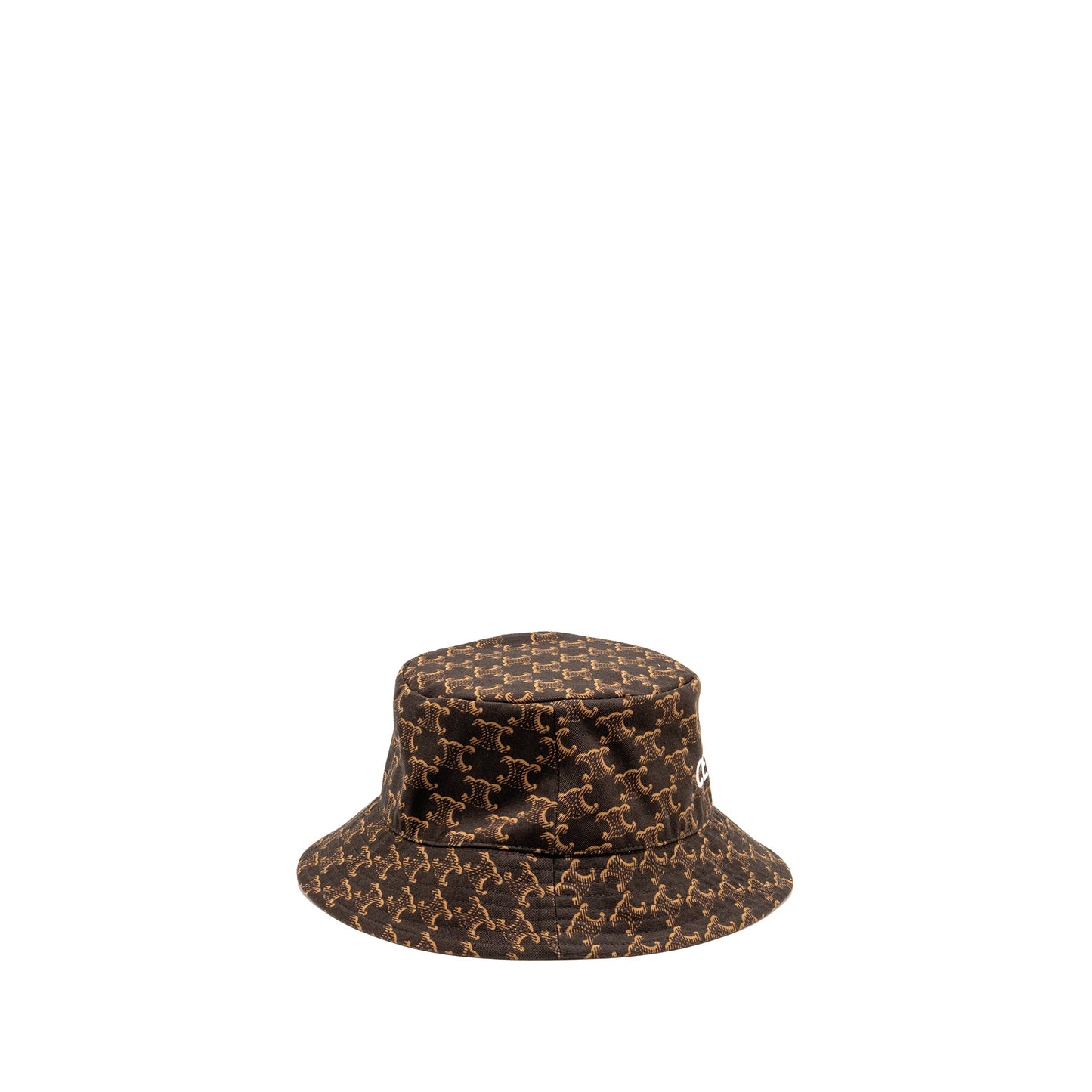 Celine Size M Triomphe Monogram Bucket Hat