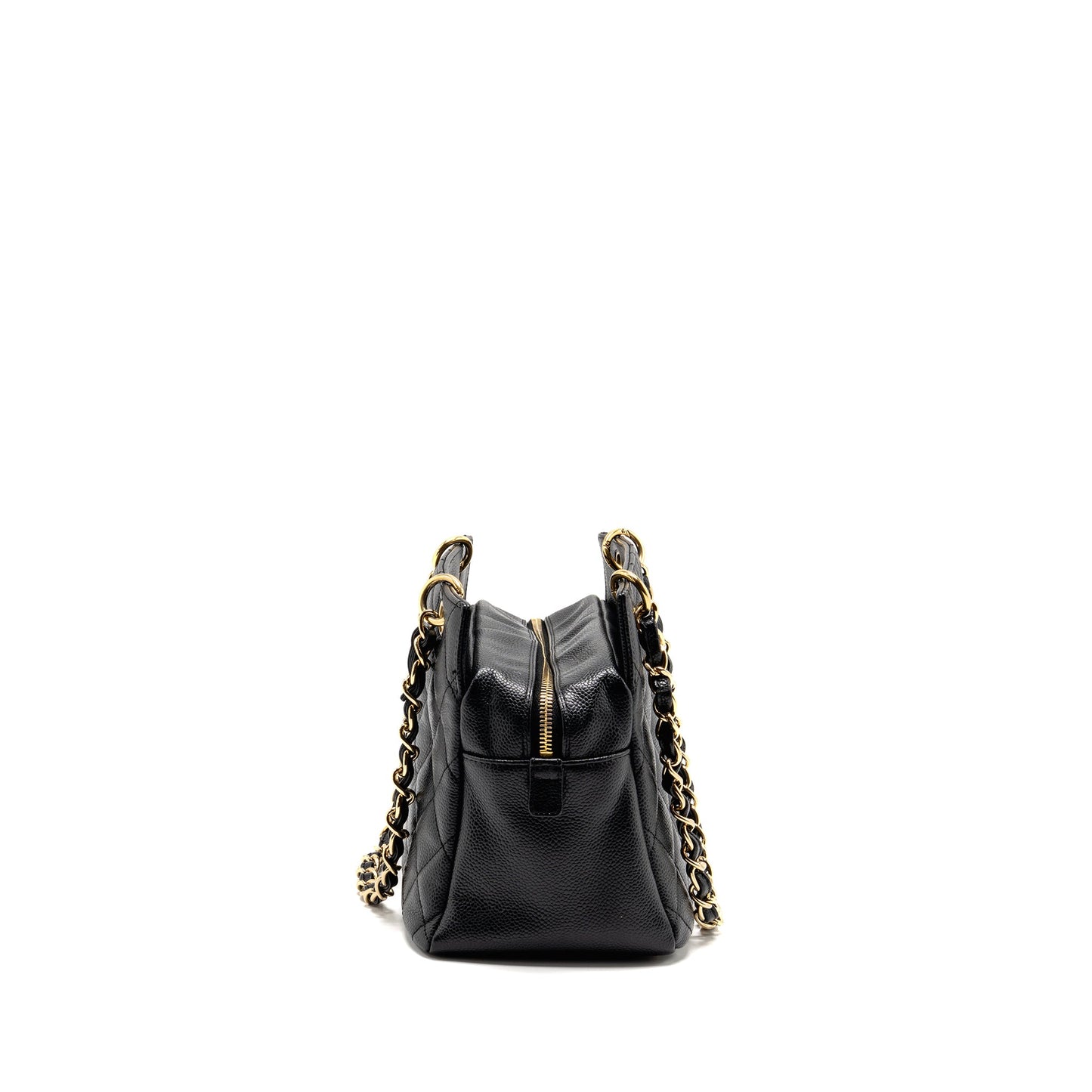 Chanel Petite Timeless Tote Caviar Black GHW