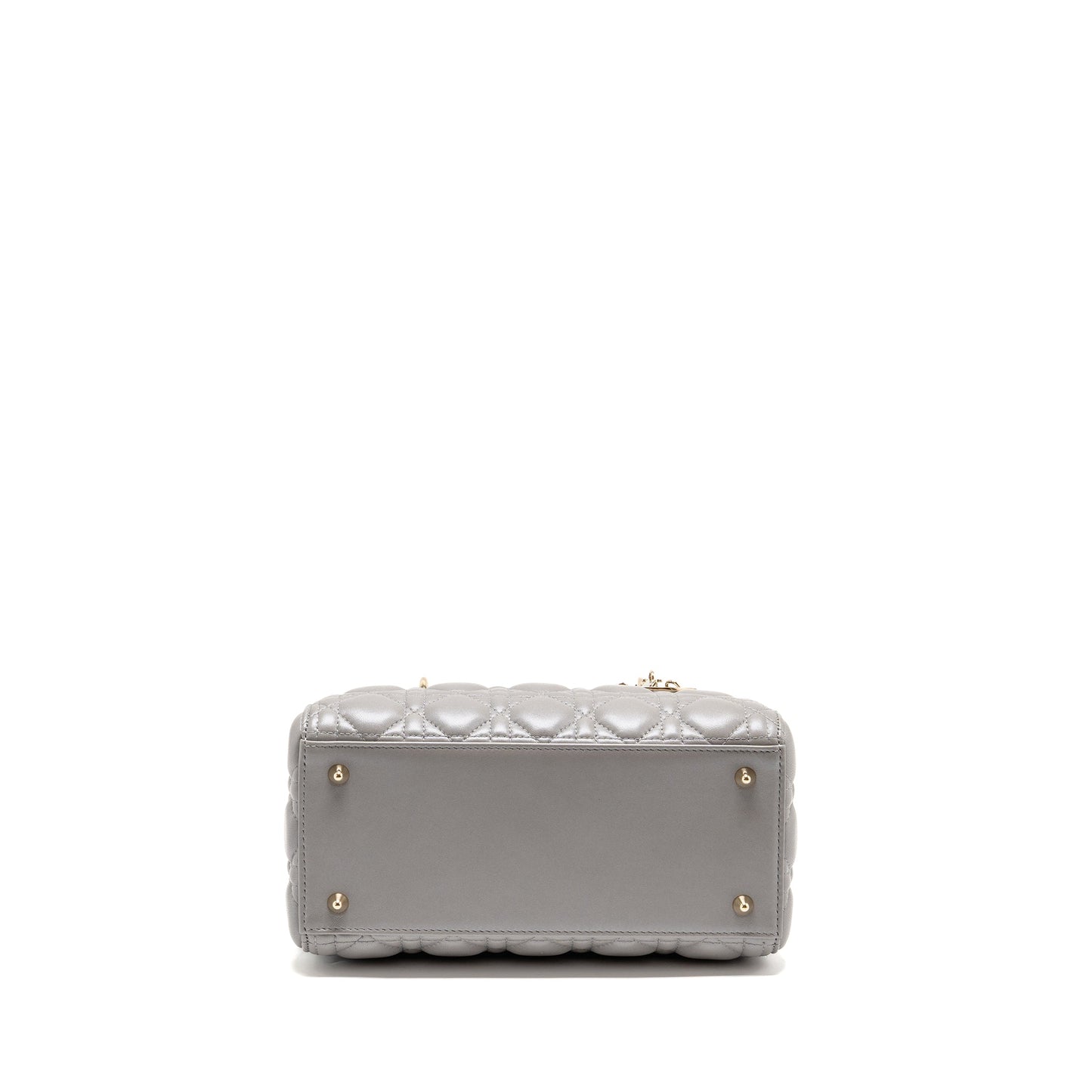 Dior Medium Lady Dior Lambskin Grey
