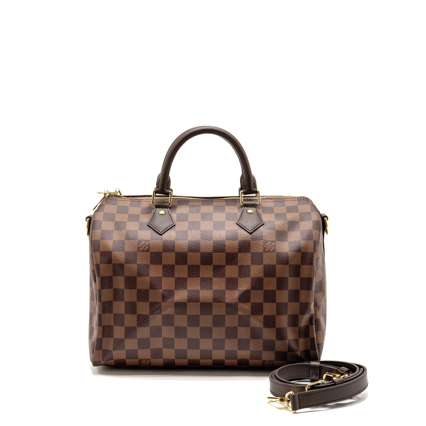 Louis Vuitton speedy bandouliere 30 damier ebene canvas