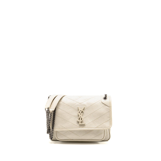 Saint Laurent / Niki Baby calfskin cream
