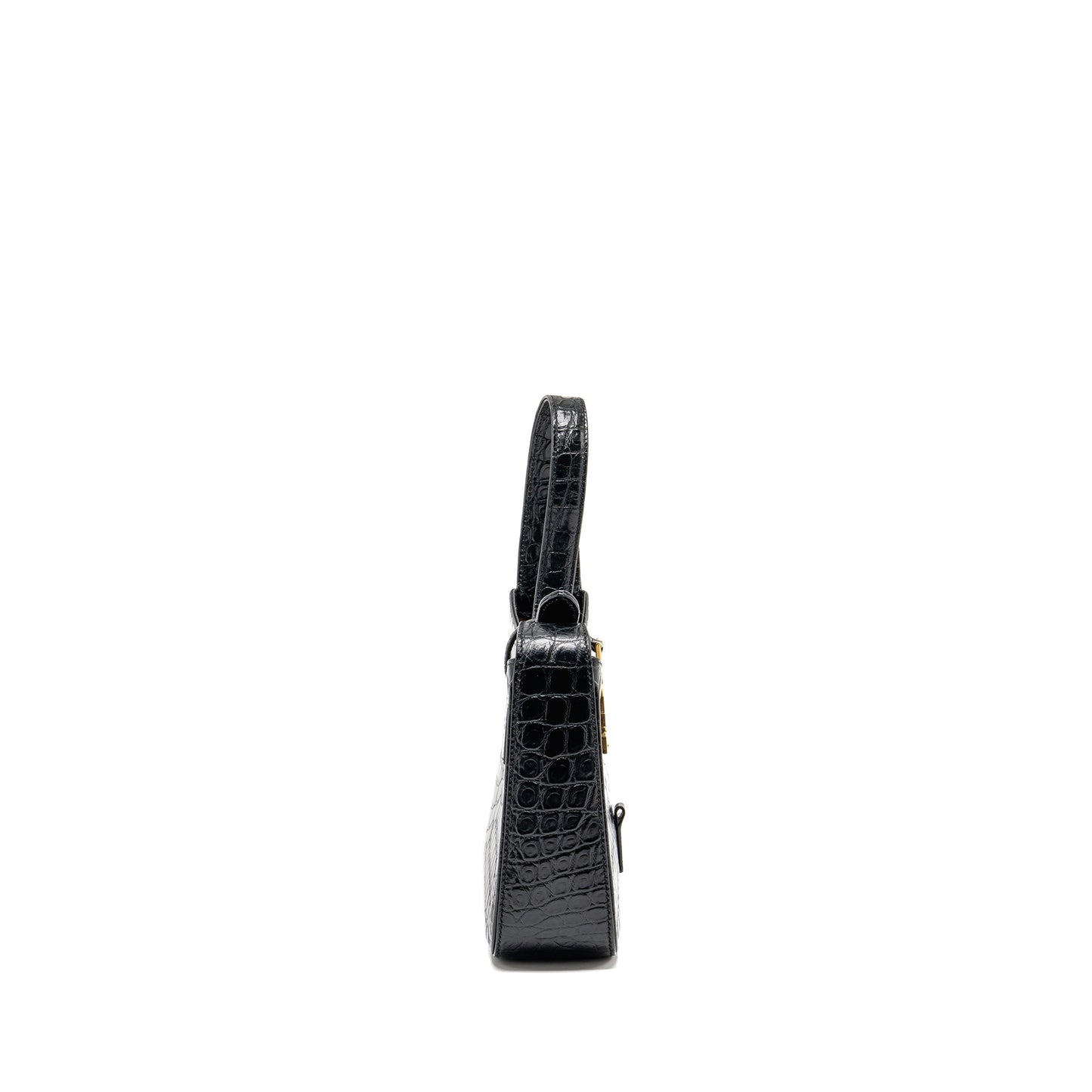 Saint Laurent/ Hobo Mini Purse Calfskin Black