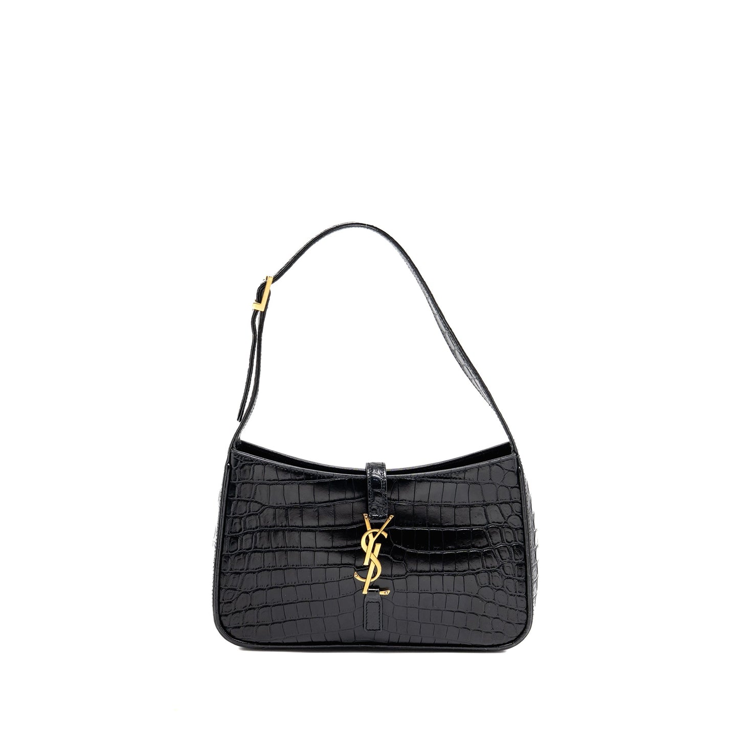 Saint Laurent/ Hobo Mini Purse Calfskin Black