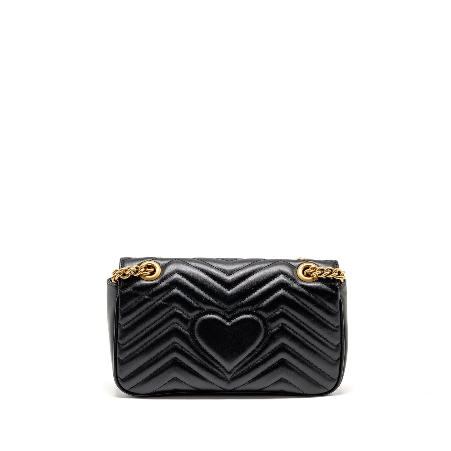Gucci Small Marmont Mini Purse Calfskin Black