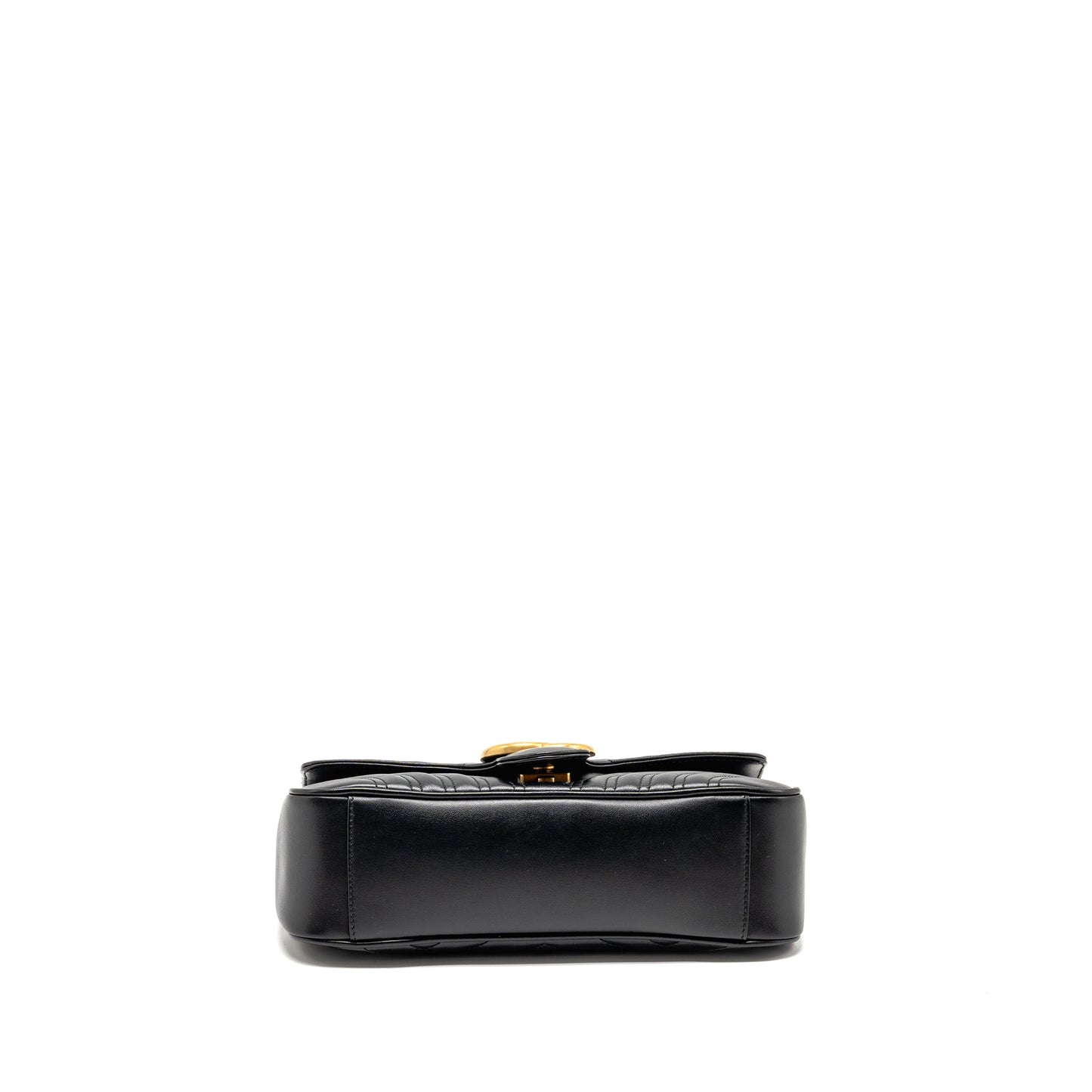 Gucci Small Marmont Mini Purse Calfskin Black