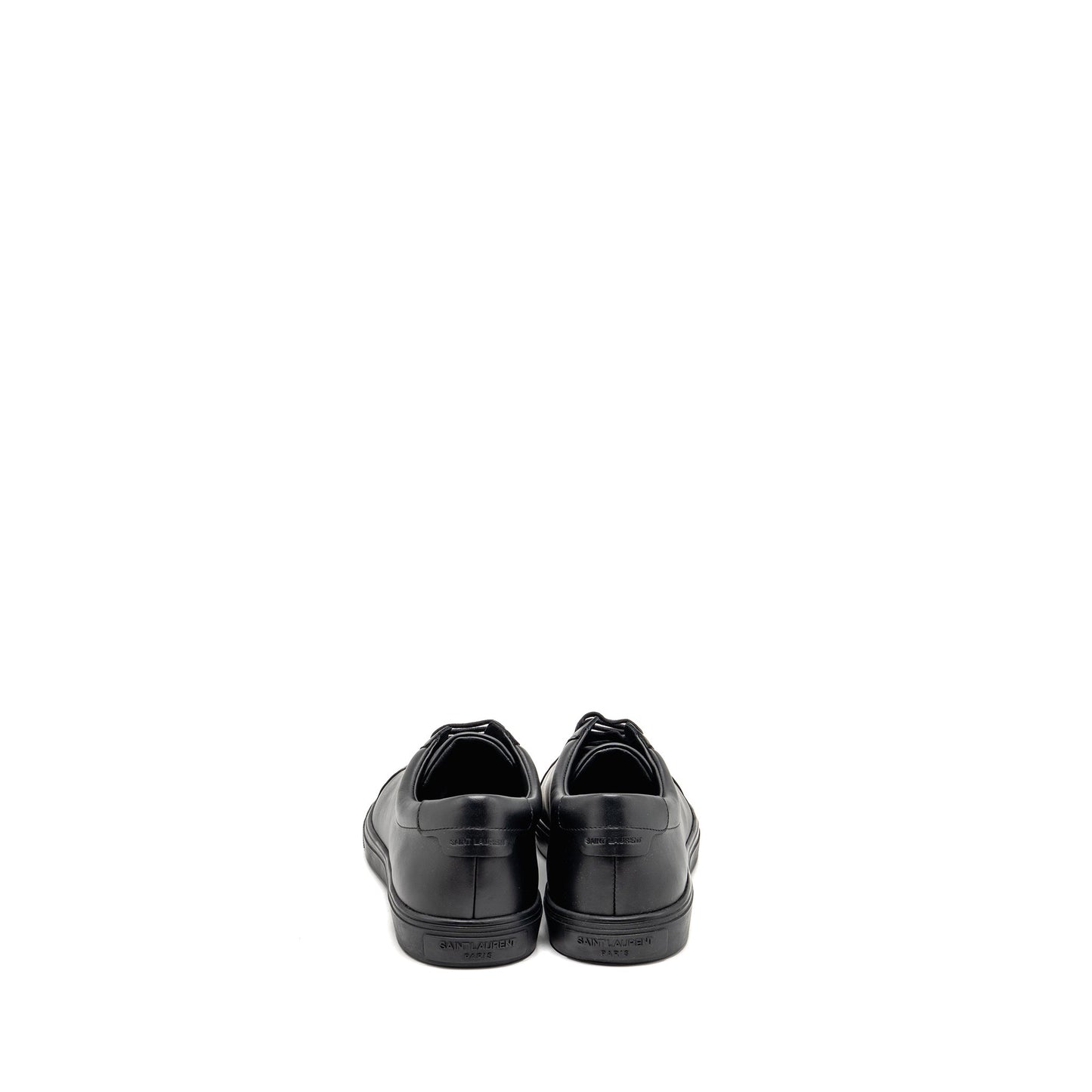 Saint Laurent/ Size 43 Andy Low Top Sneakers Leather Black/Gold