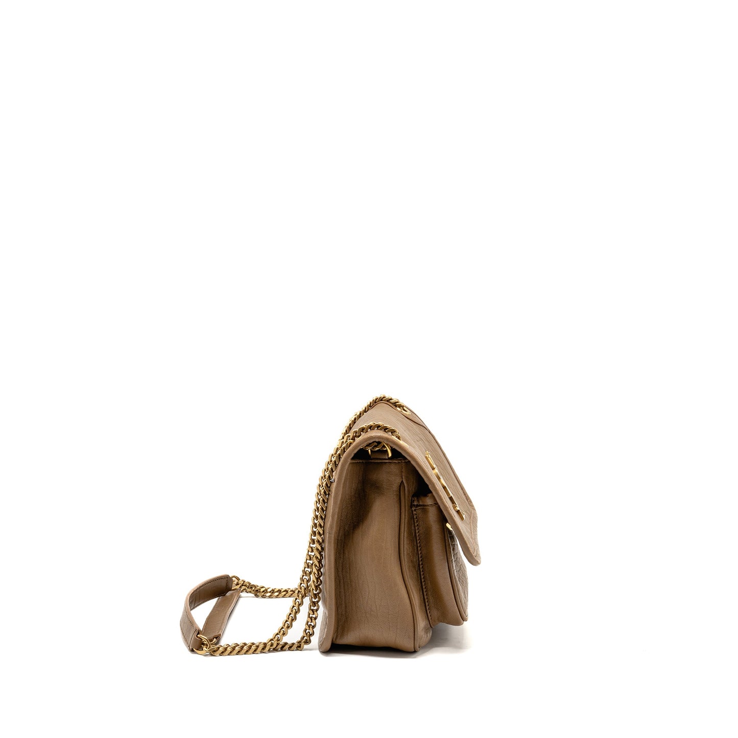 Saint Laurent/ Niki Baby Grained Lambskin Dark Cork
