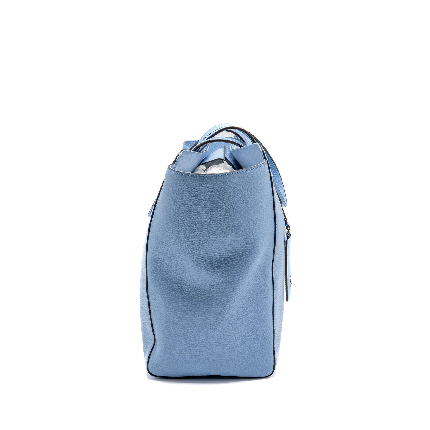 Gucci Medium Swing Tote Purse Calfskin Blue