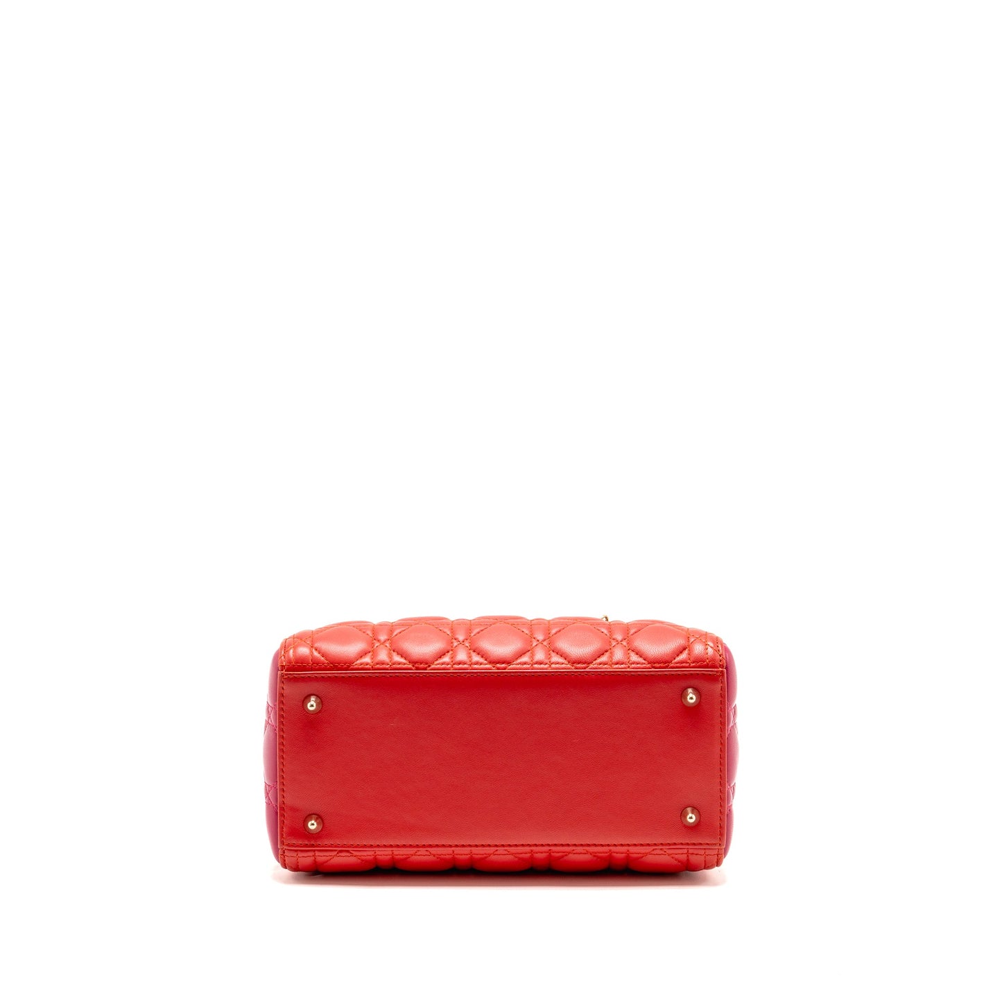 Dior Medium Lady Dior Lambskin Dark Pink/Purple