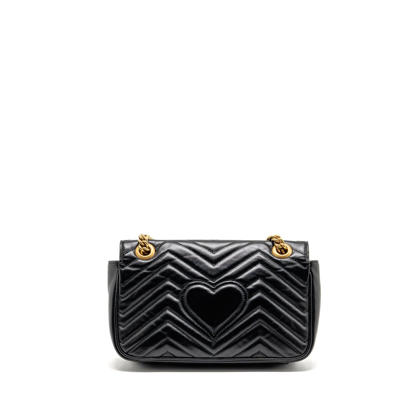 Gucci Medium Marmont Mini Purse Calfskin Black