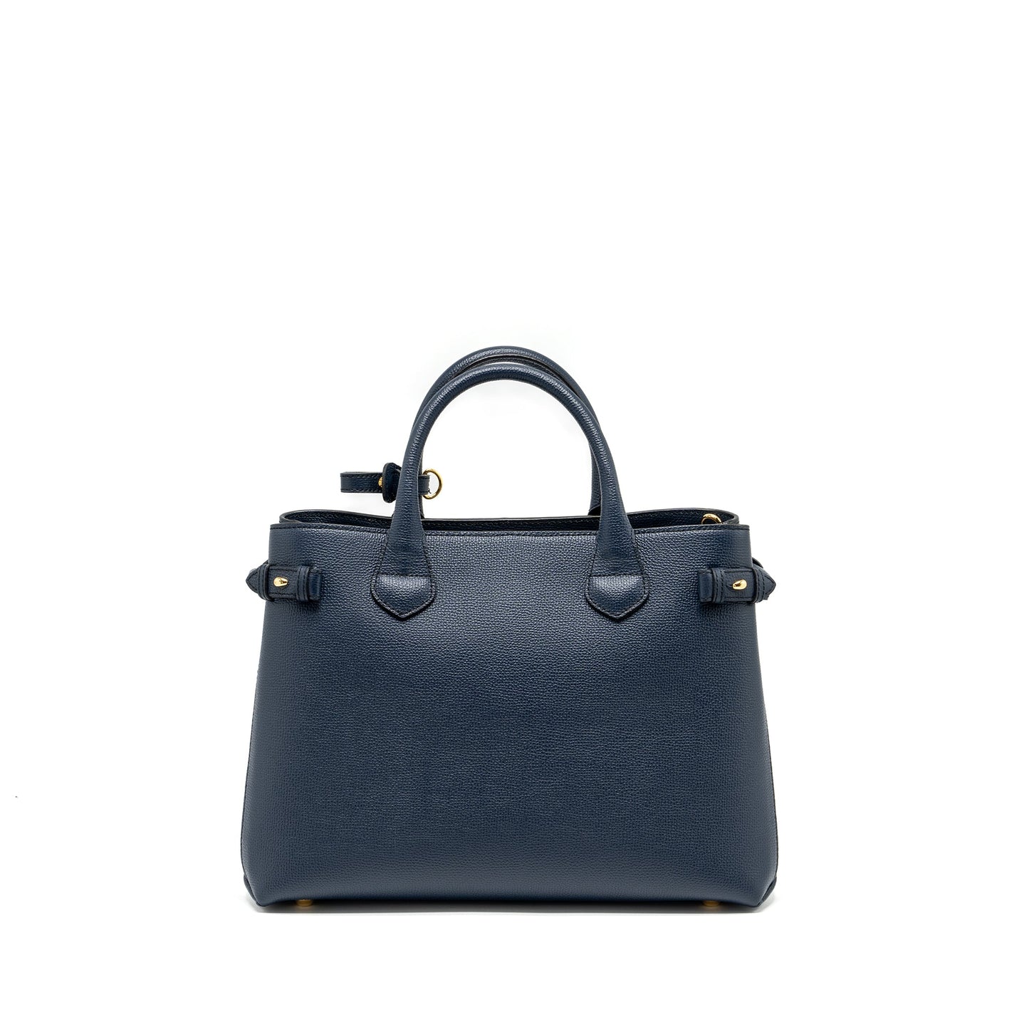 Burberry The Large Banner Purse Calfskin Dark Blue/Multicolour
