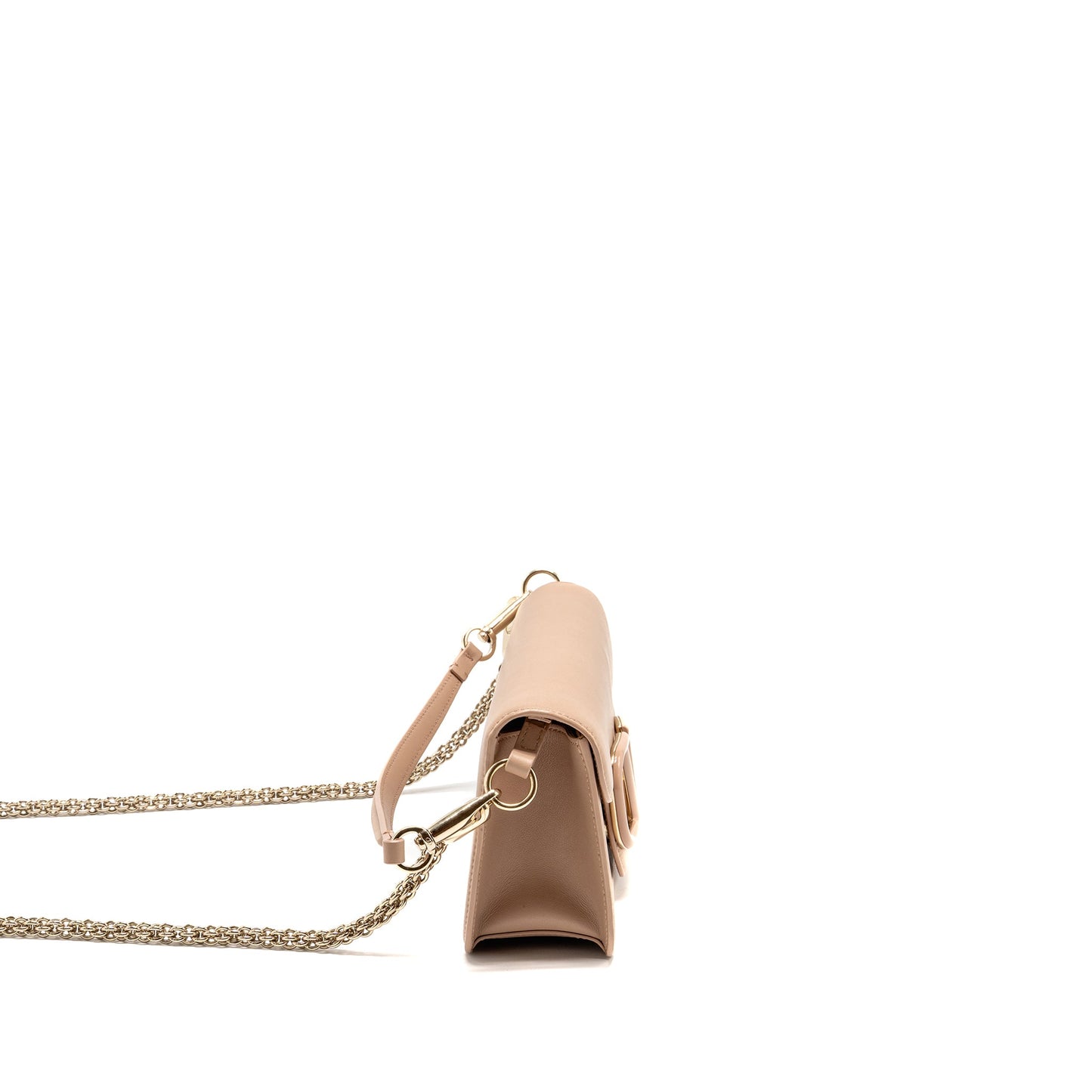 Valentino Garavani Vlogo Signature Mini Purse Calfskin Light Pink