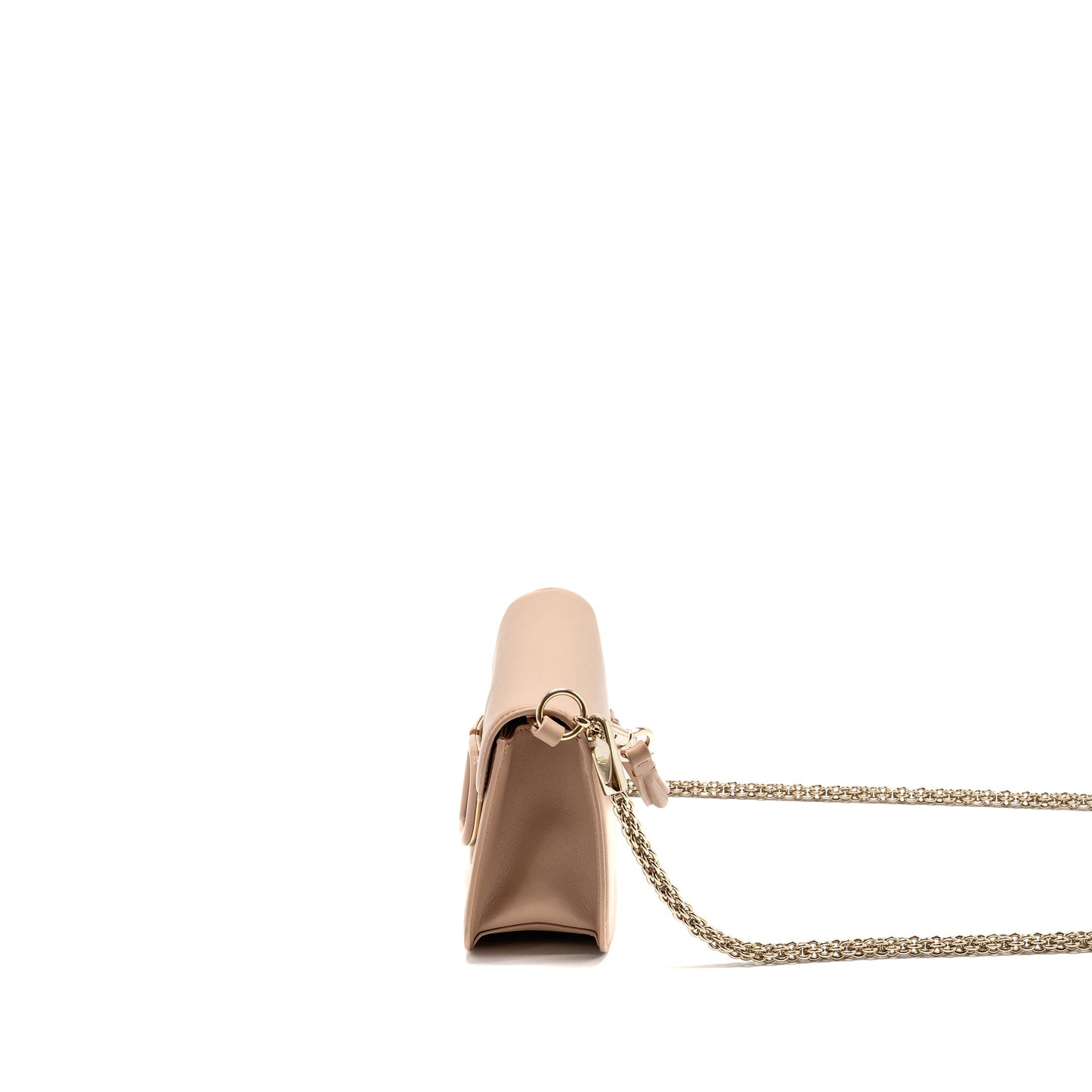 Valentino Garavani Vlogo Signature Mini Purse Calfskin Light Pink