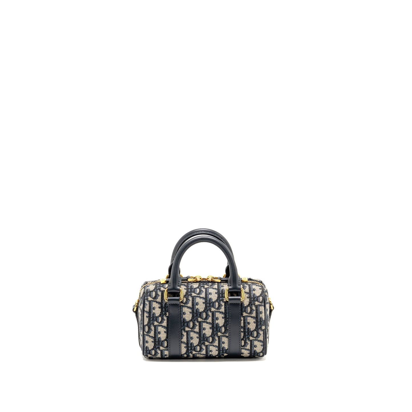 Dior Groove 17 Purse Nano Blue Oblique Canvas