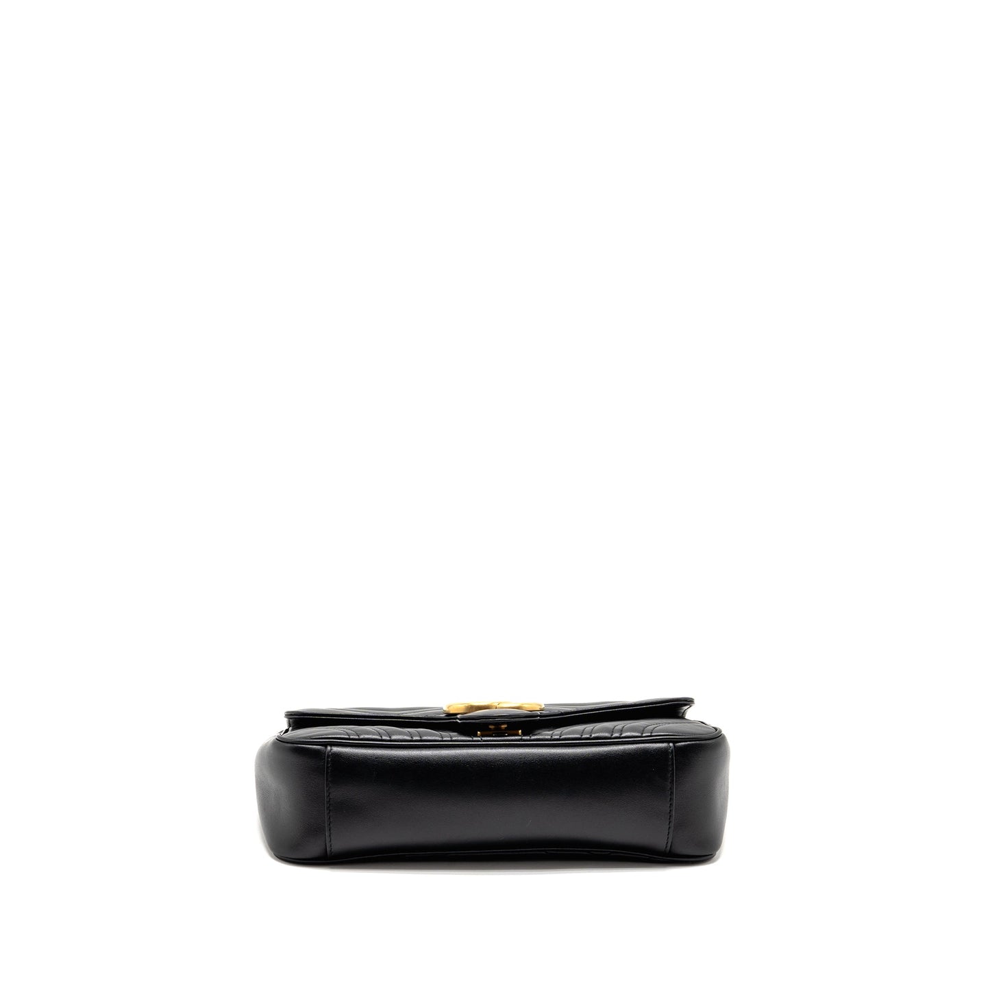 Gucci Medium Marmont Purse Calfskin Black