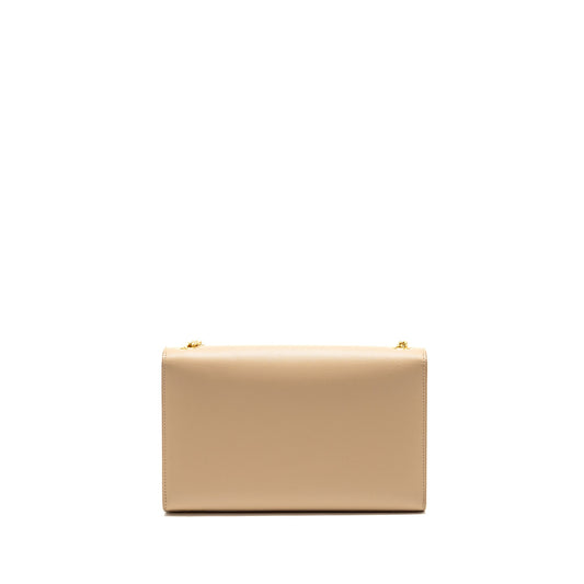 Saint Laurent/ Kate Medium Grained Calfskin Dark Beige