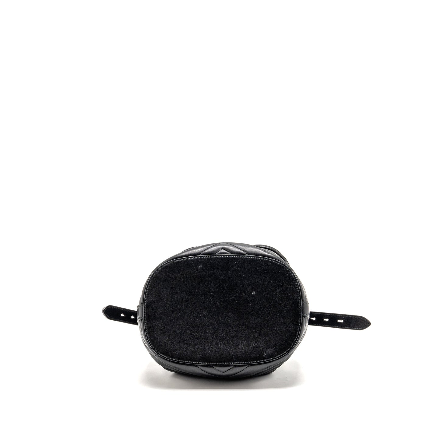 Gucci Marmont Bucket Purse Calfskin Black