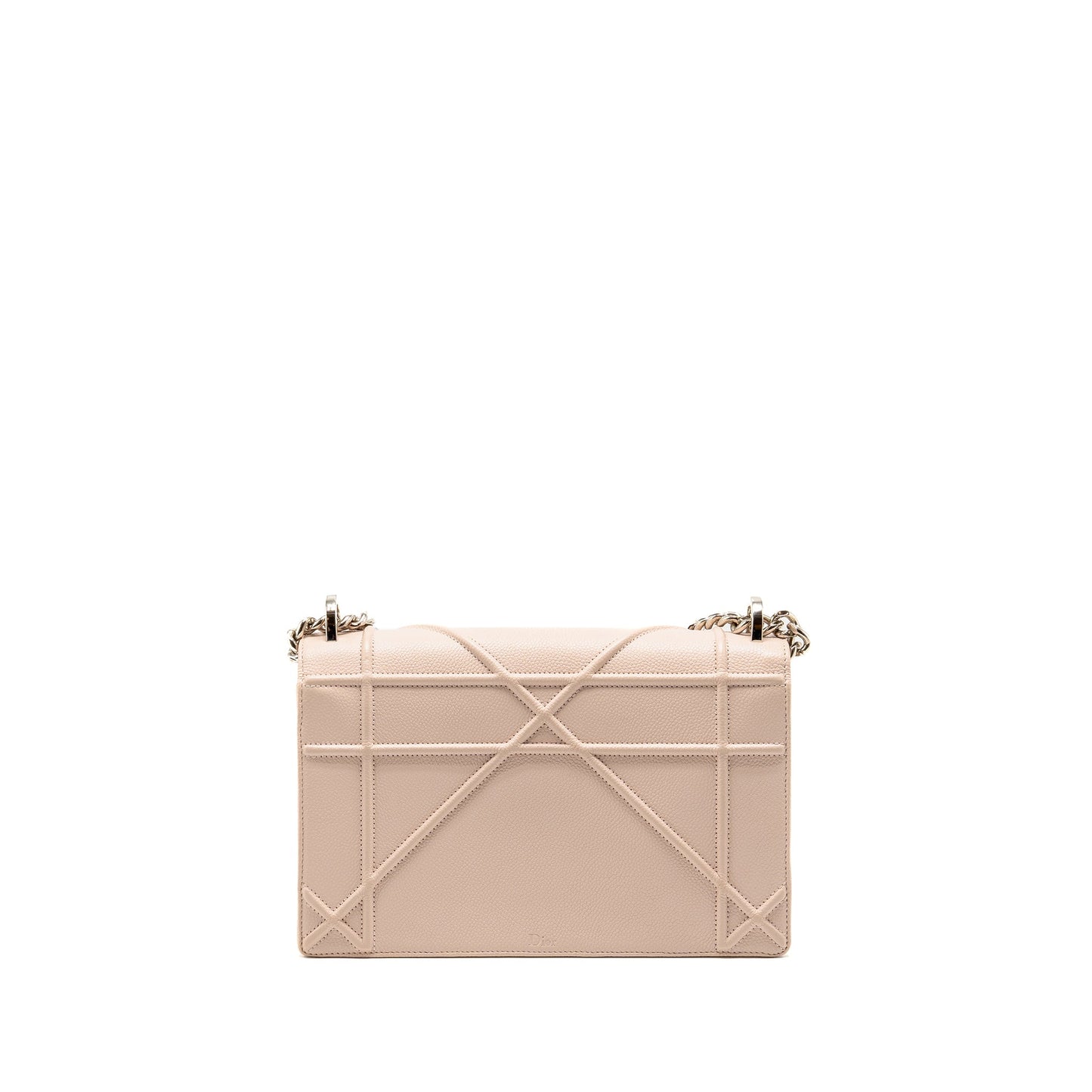 Dior Medium Diorama Grained Calfskin Light Pink