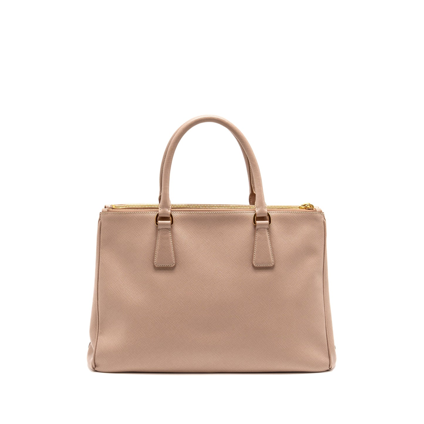 Prada Large Saffiano Tote Purse Galleria Saffiano Leather Cammeo
