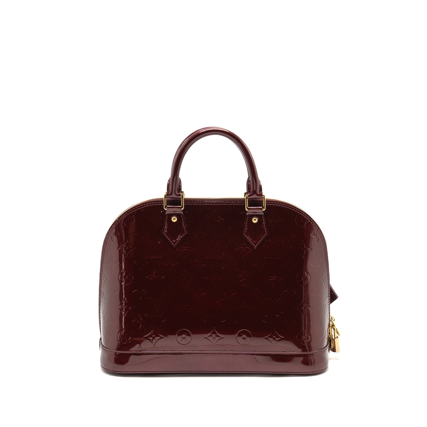 Louis Vuitton Alma Patent Leather Amarante