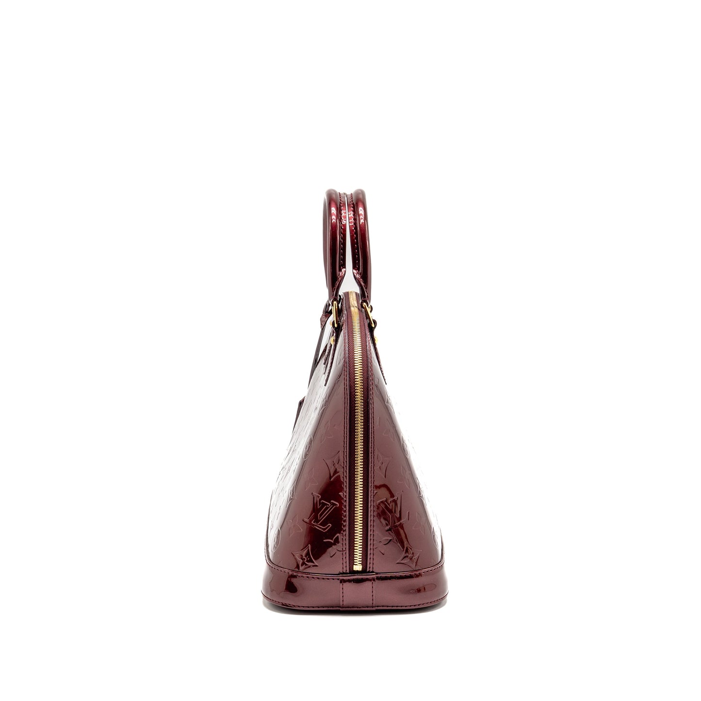 Louis Vuitton Alma Patent Leather Amarante