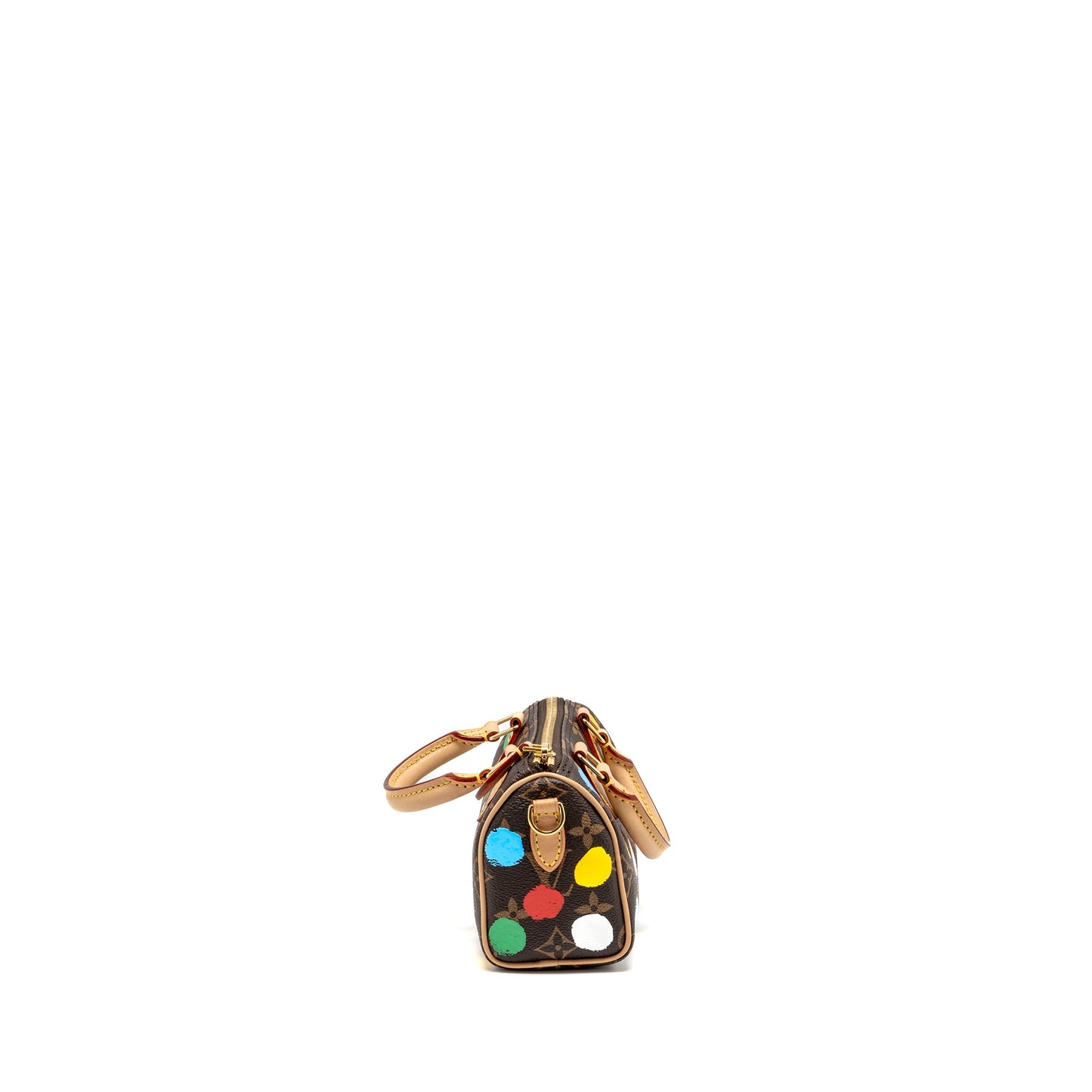 Louis Vuitton x Yayoi Kusama Nano Speedy Monogram Canvas