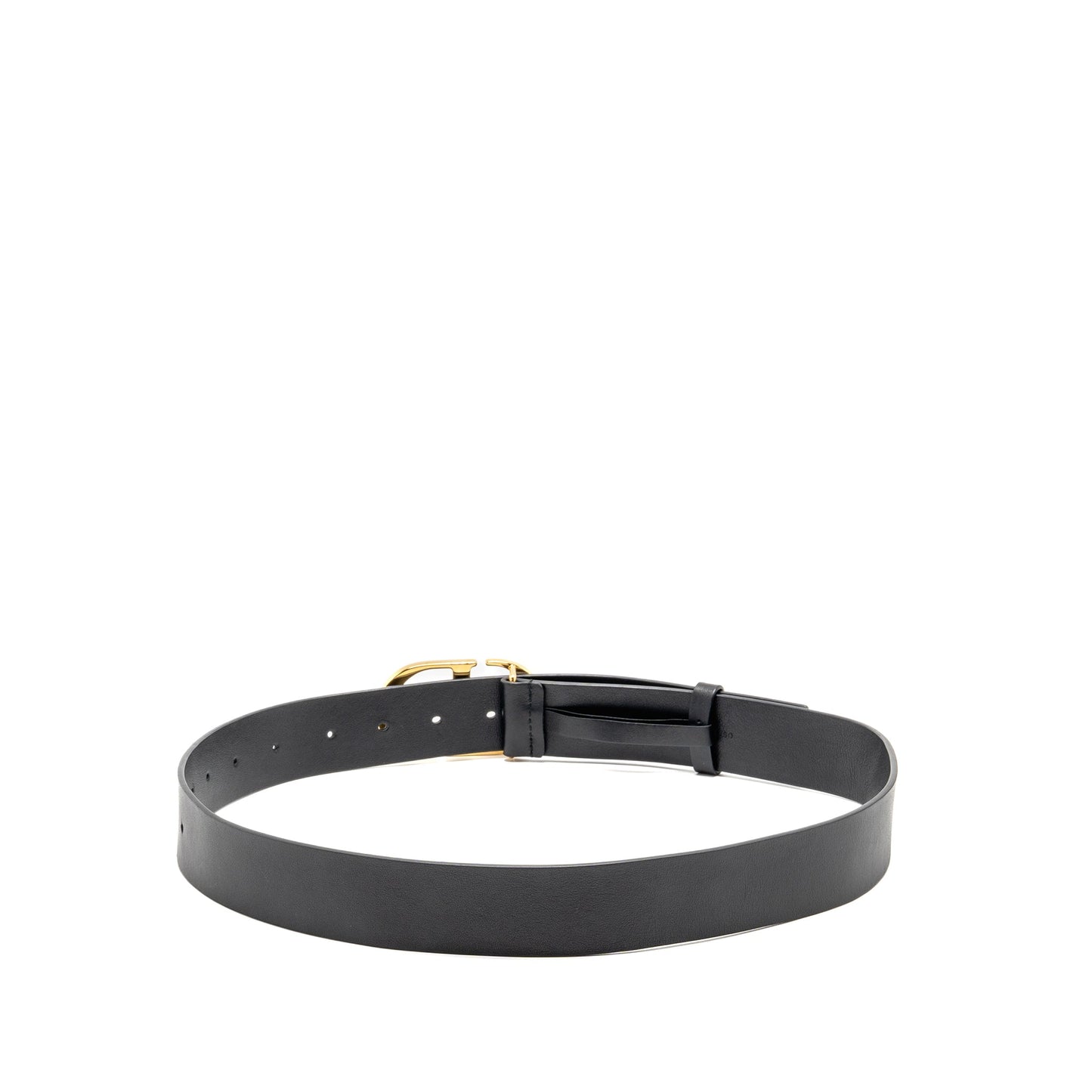 Dior Size 90 30 Montaigne Belt Calfskin Black