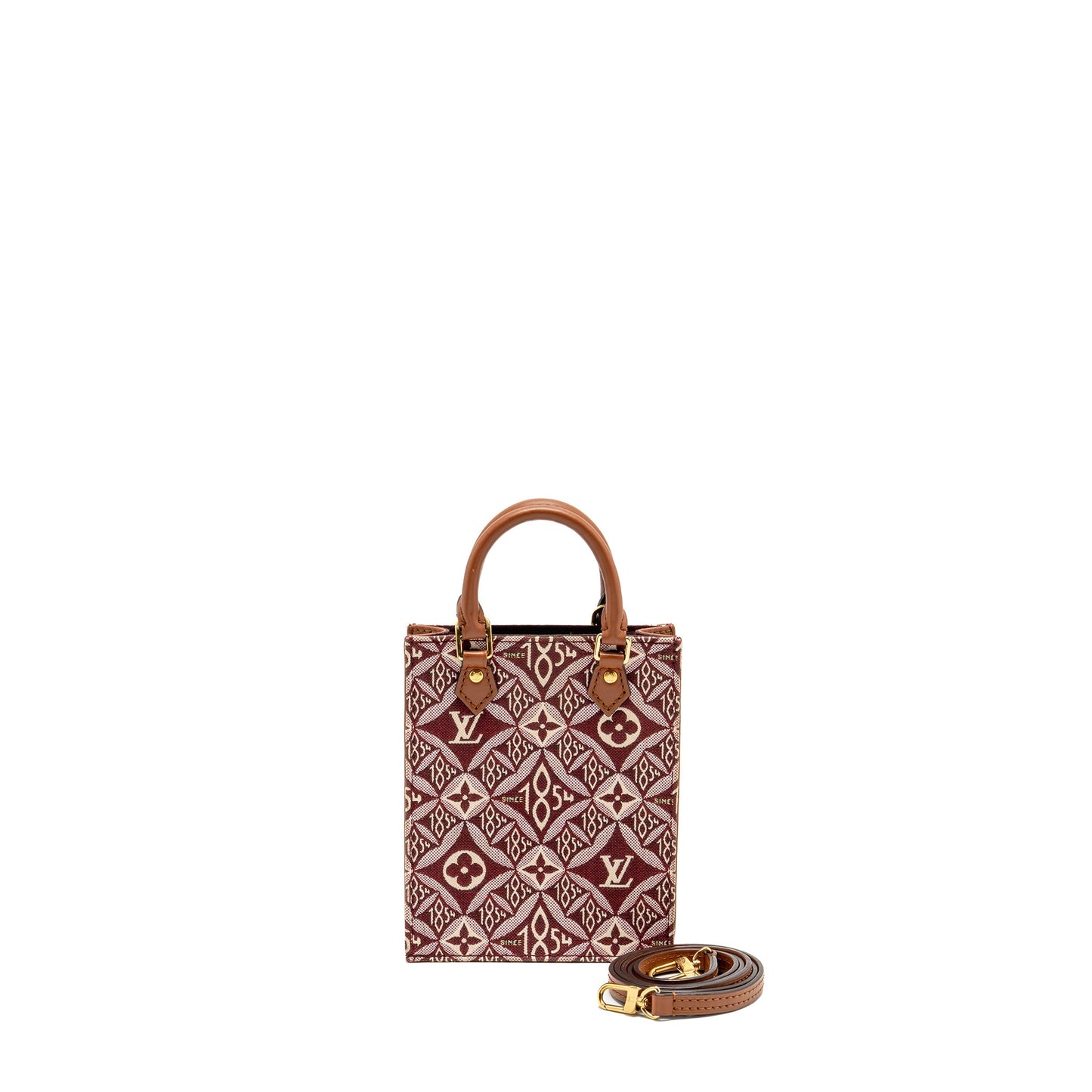 Louis Vuitton Petit Sac Plat Since 1854 Canvas Red / Multicolour