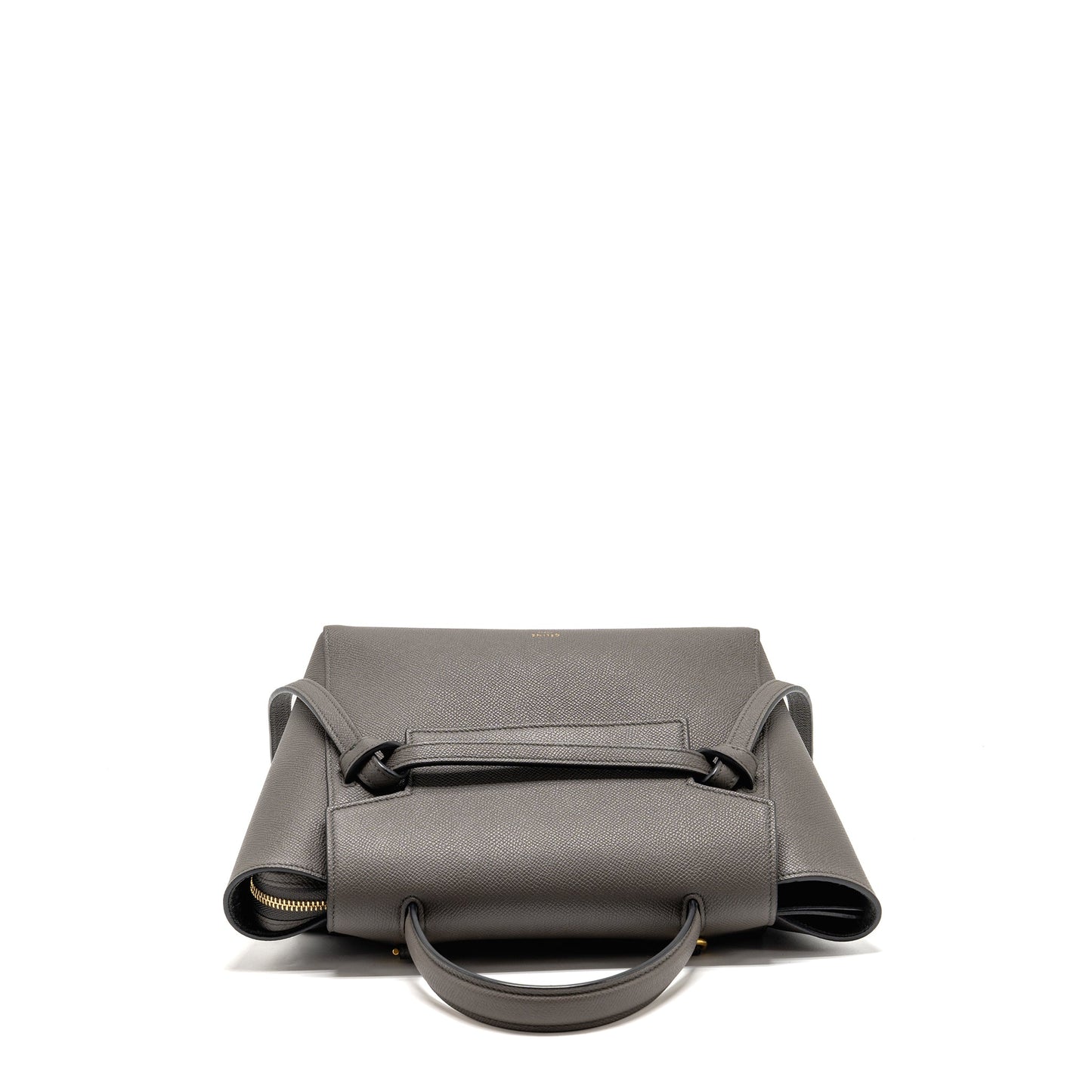 Celine Micro belt Purse calfskin grey